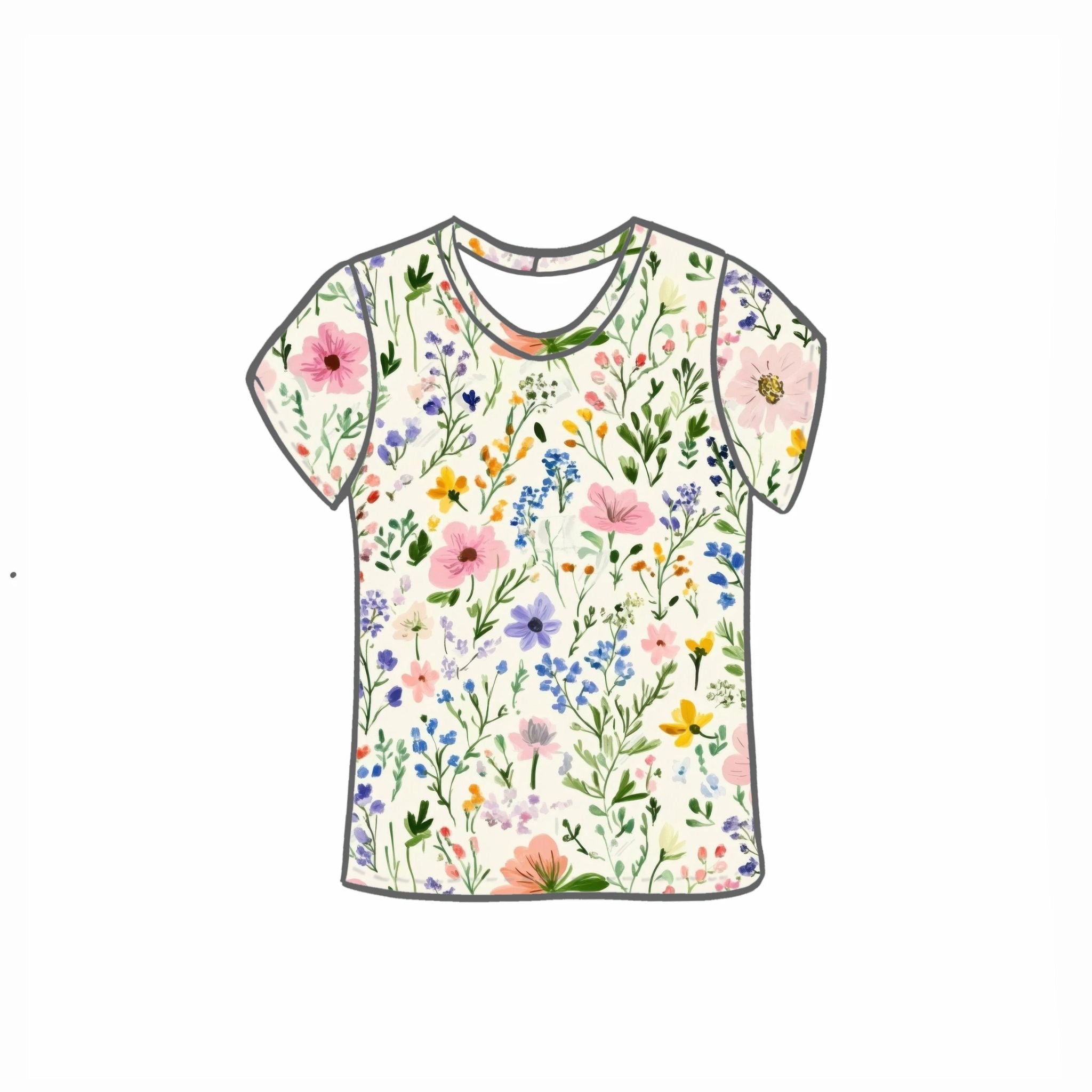 Summer Wildflower Tops