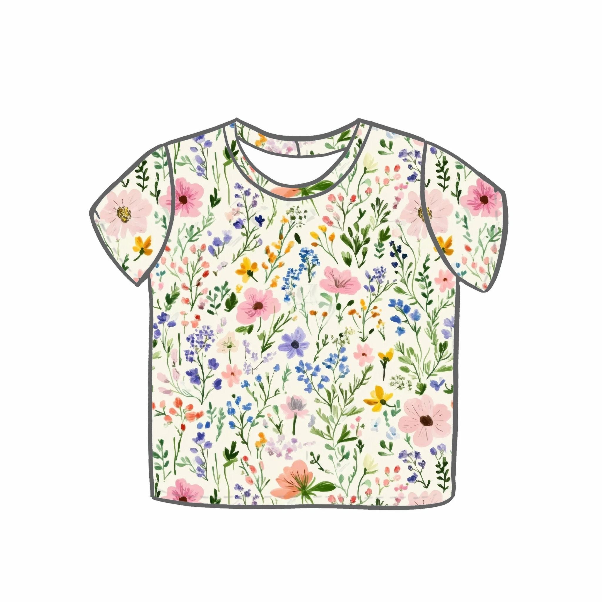 Summer Wildflower Tops