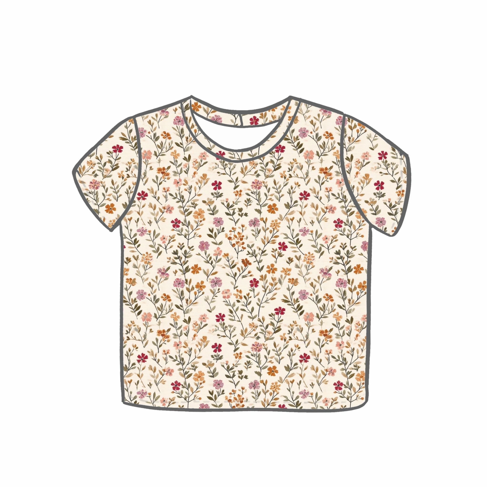 Autumn Ditsy Tops