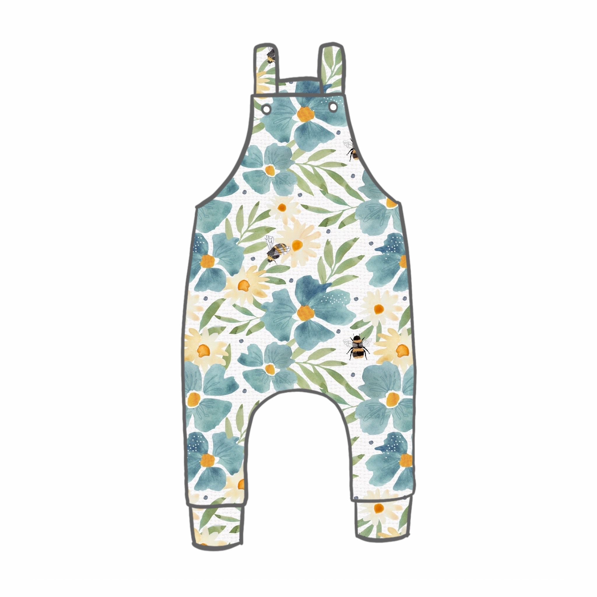 Spring Bloom Rompers