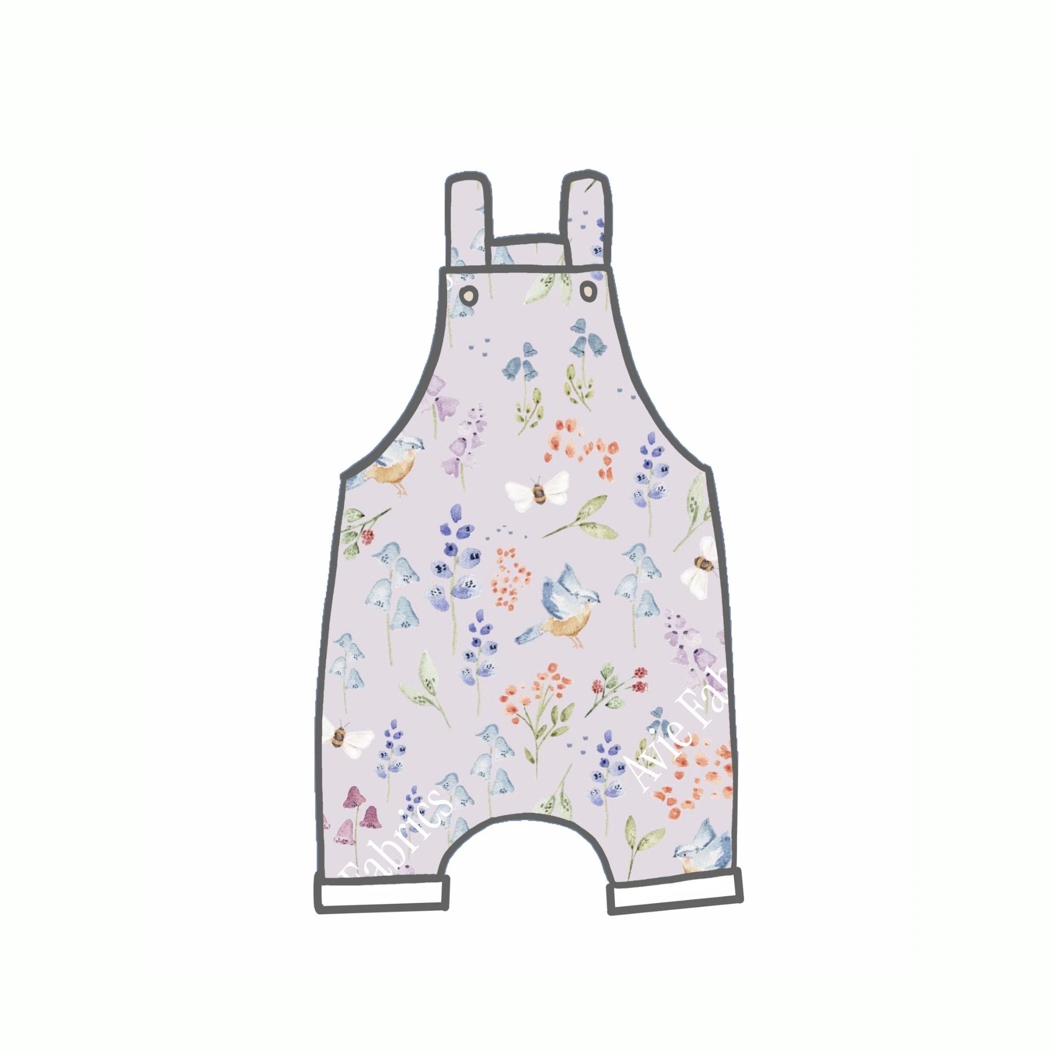 Whimsical Wood Rompers