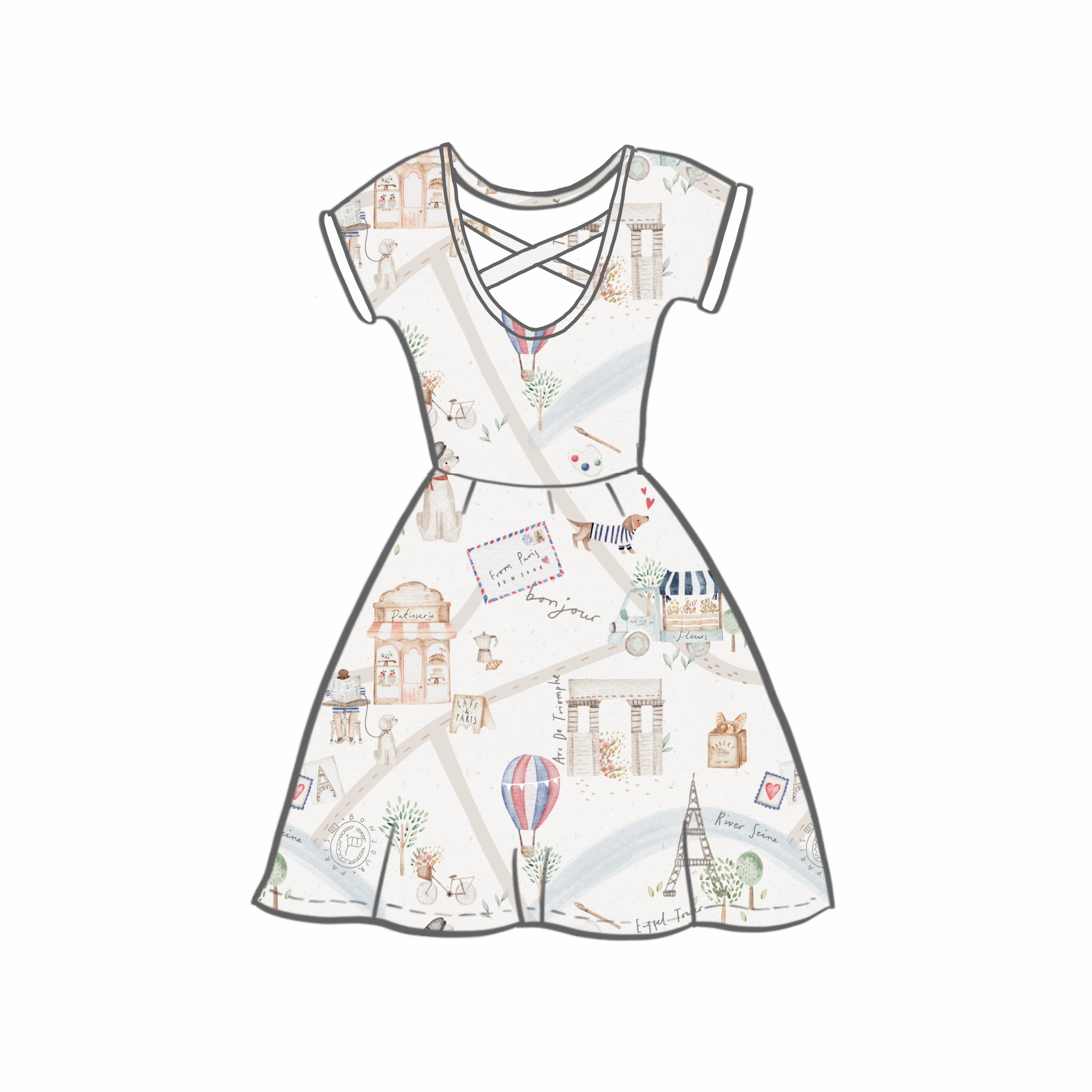 Paris Stroll Dresses