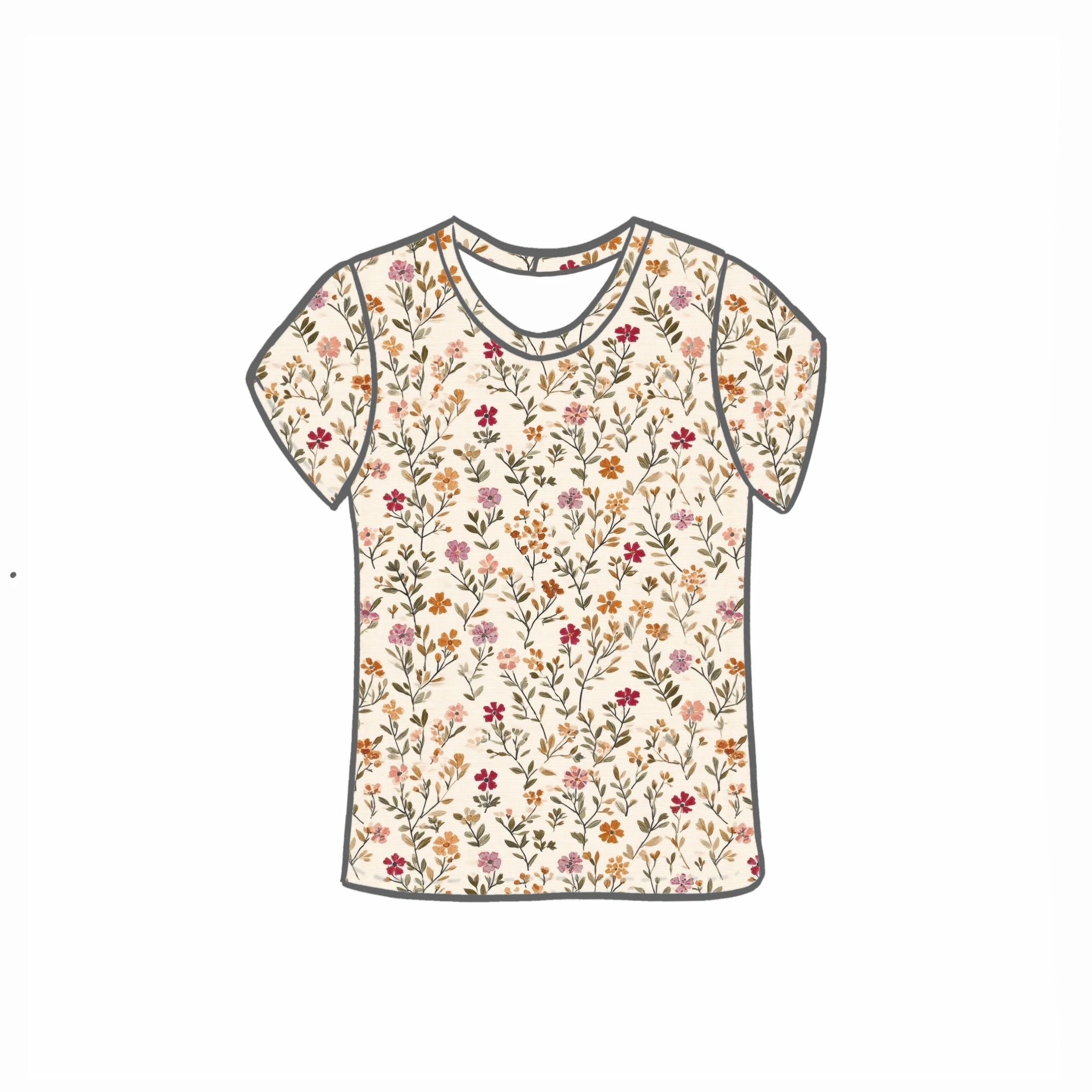 Autumn Ditsy Tops