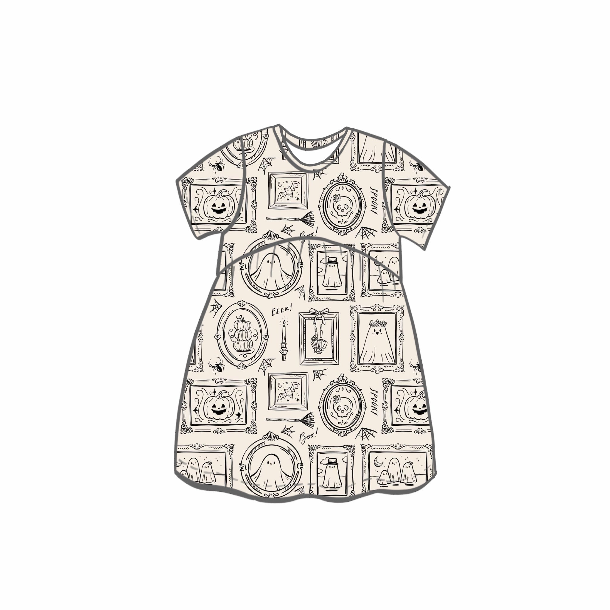 Petrifying Portraits Dresses