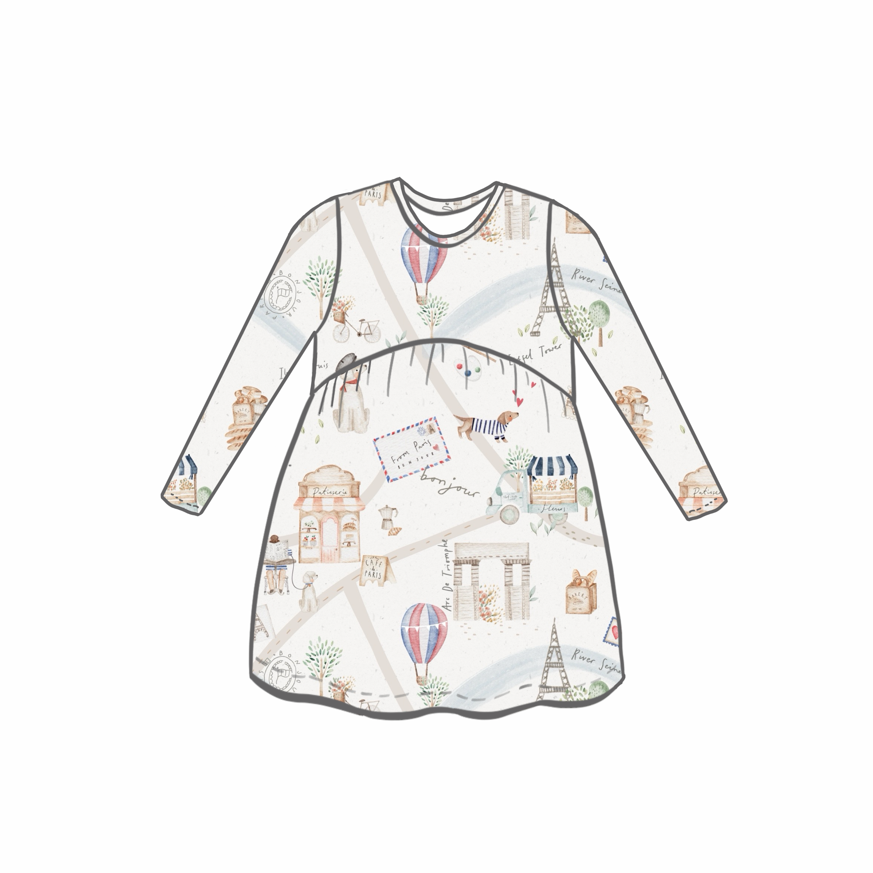 Paris Stroll Dresses