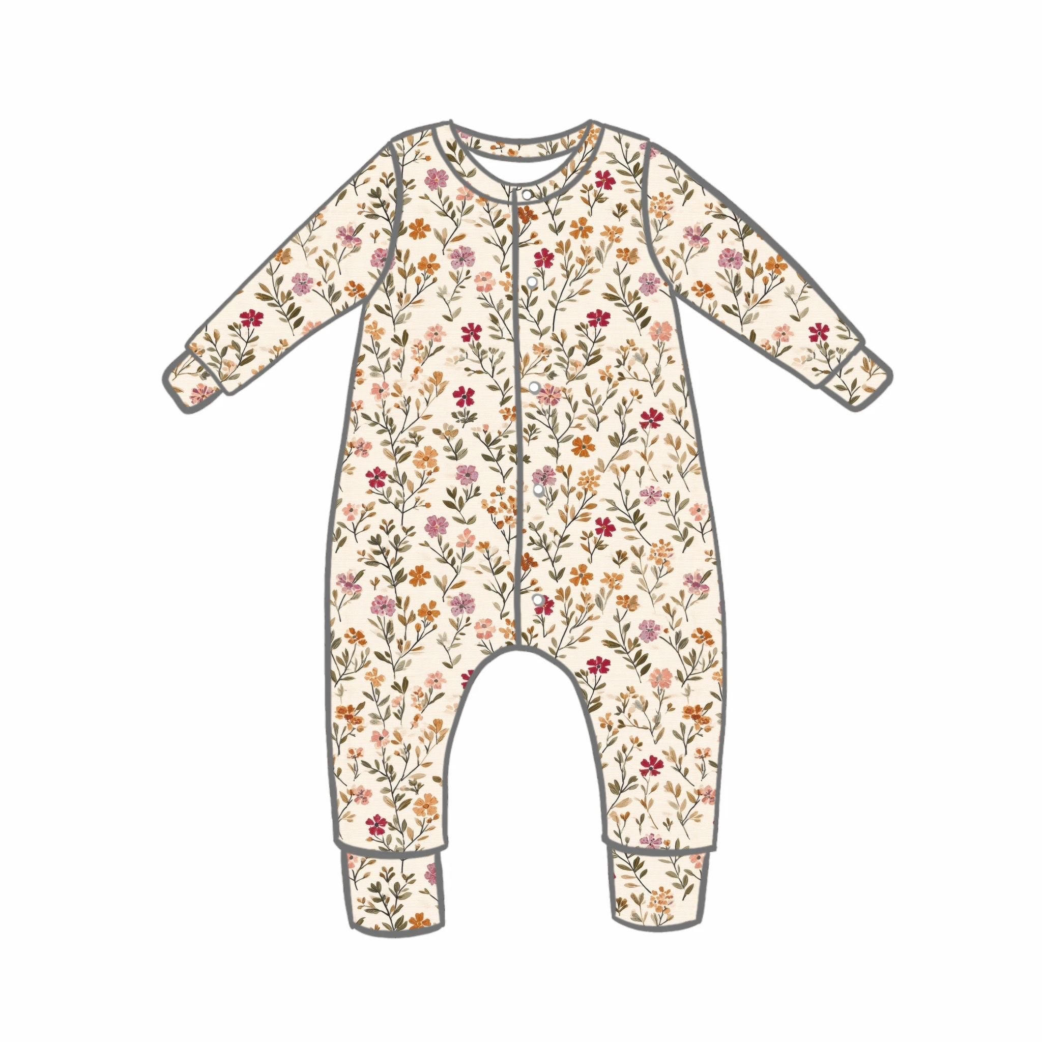 Autumn Ditsy Rompers