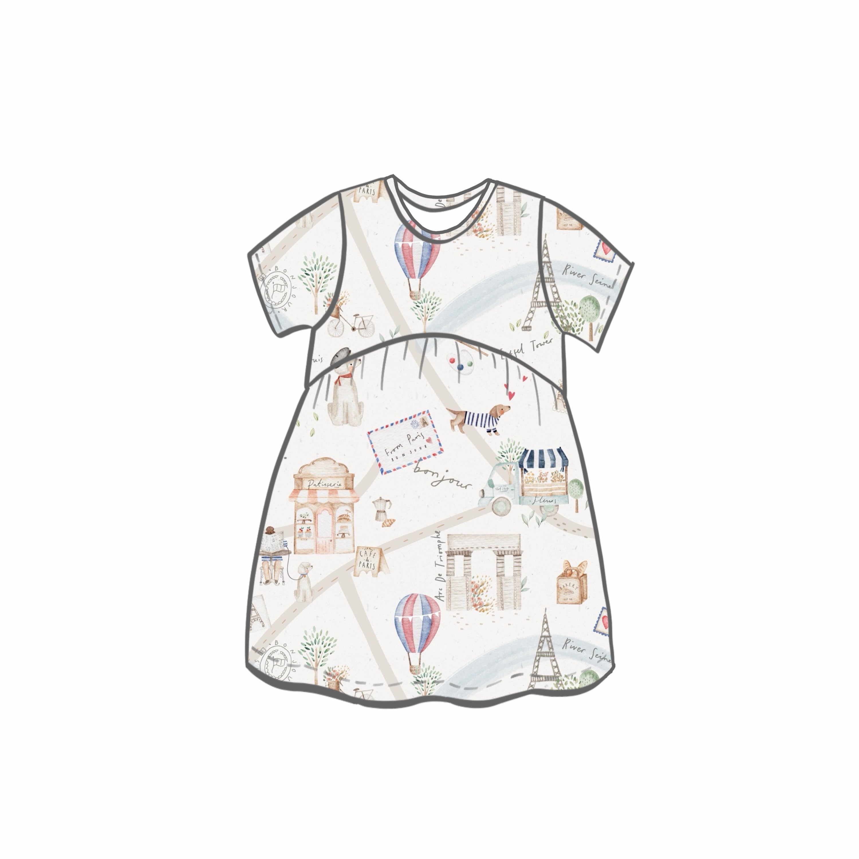 Paris Stroll Dresses