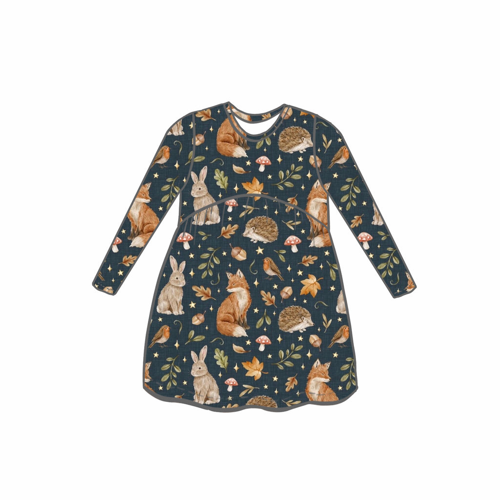 Midnight Woodland Dresses