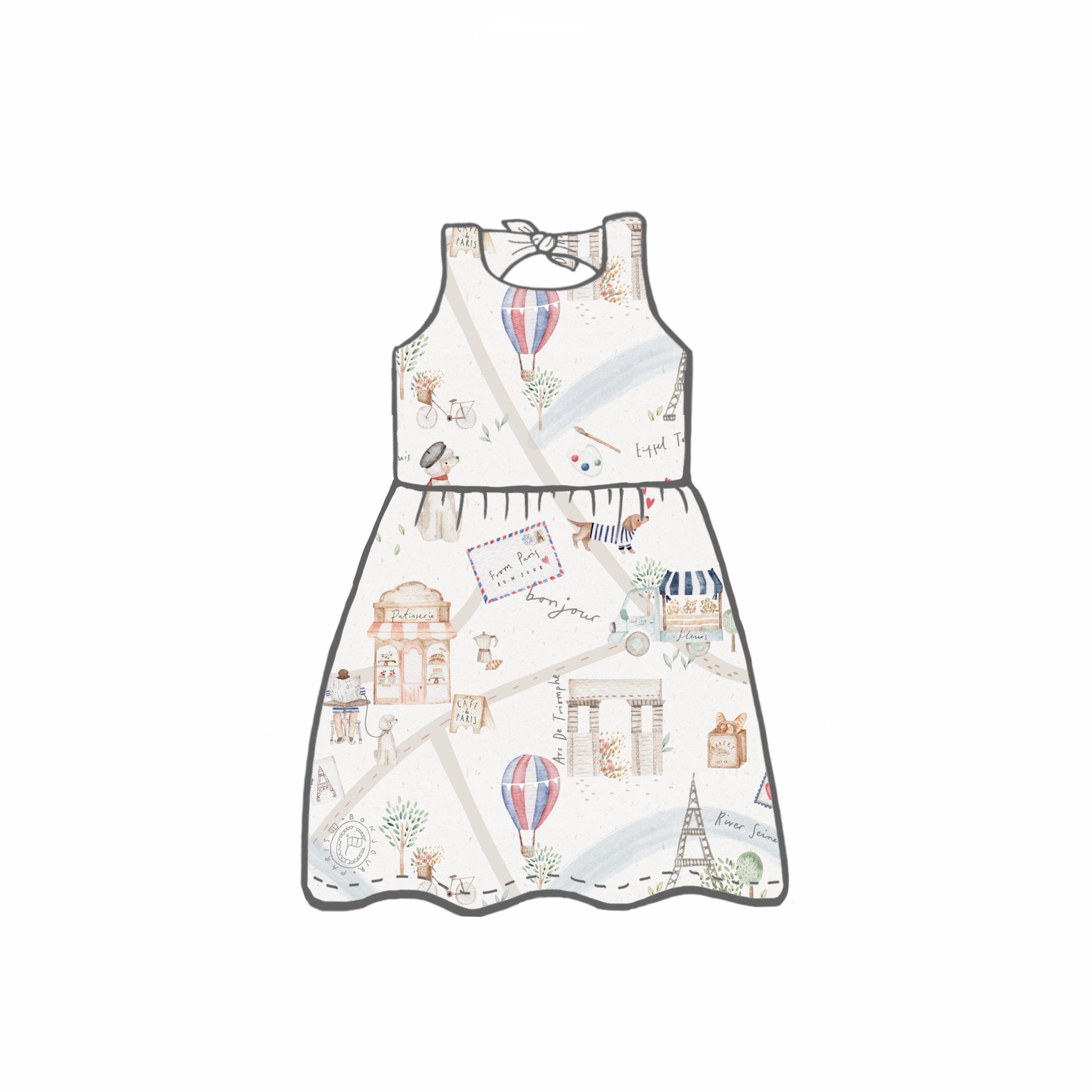 Paris Stroll Dresses
