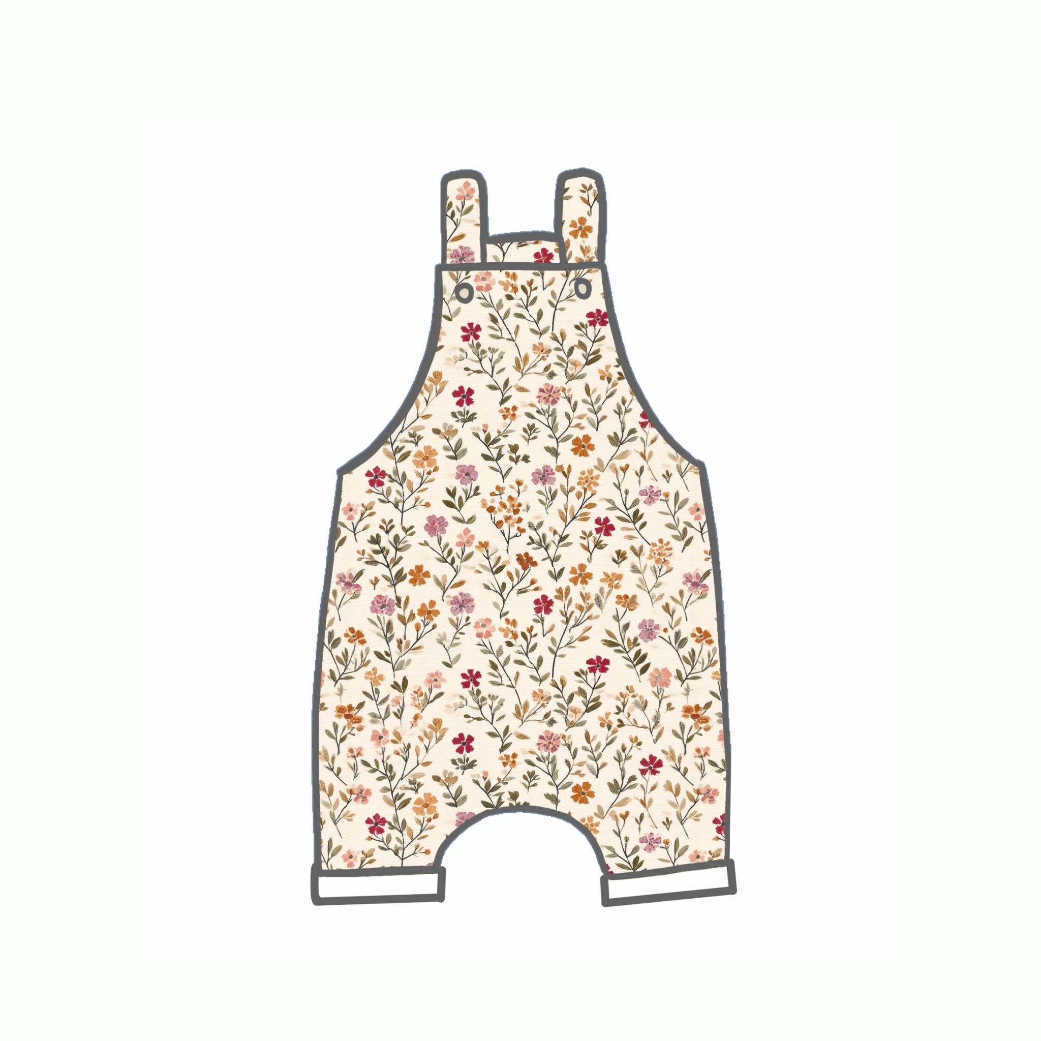 Autumn Ditsy Rompers