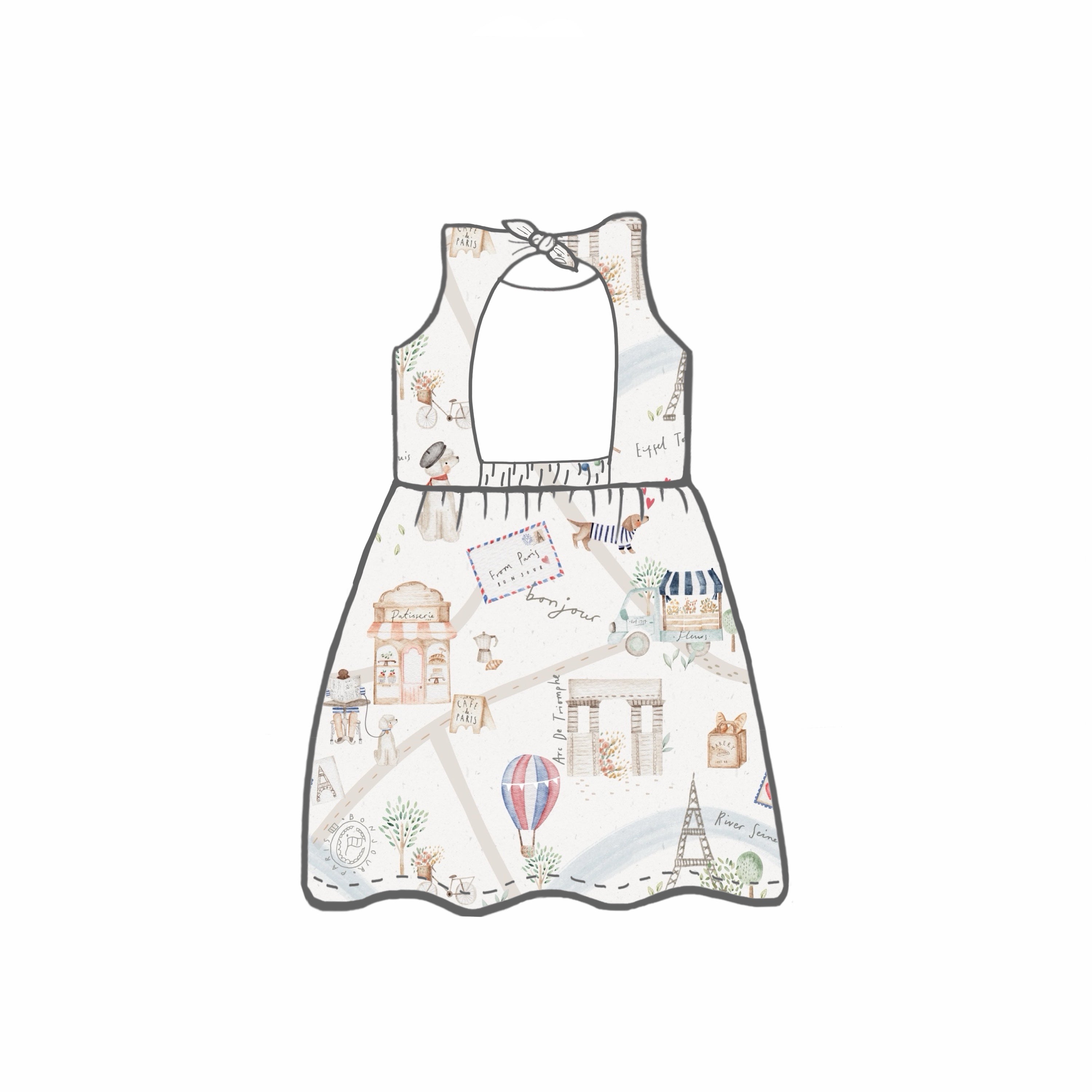 Paris Stroll Dresses