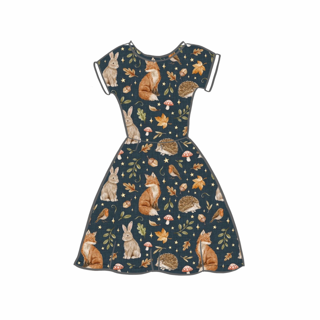 Midnight Woodland Dresses