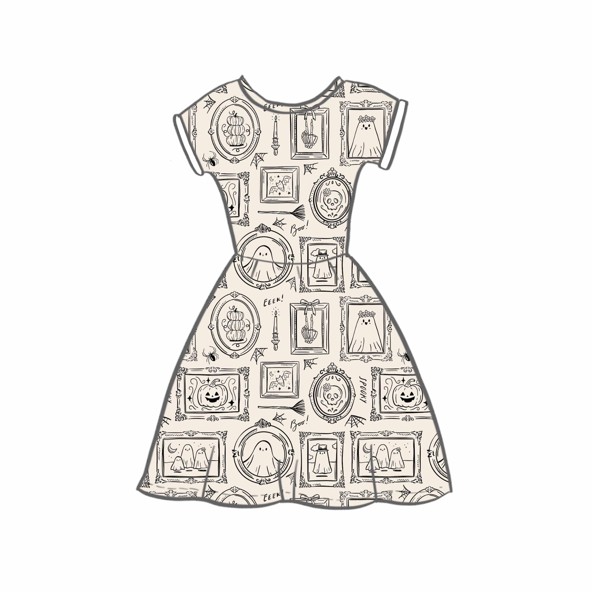 Petrifying Portraits Dresses