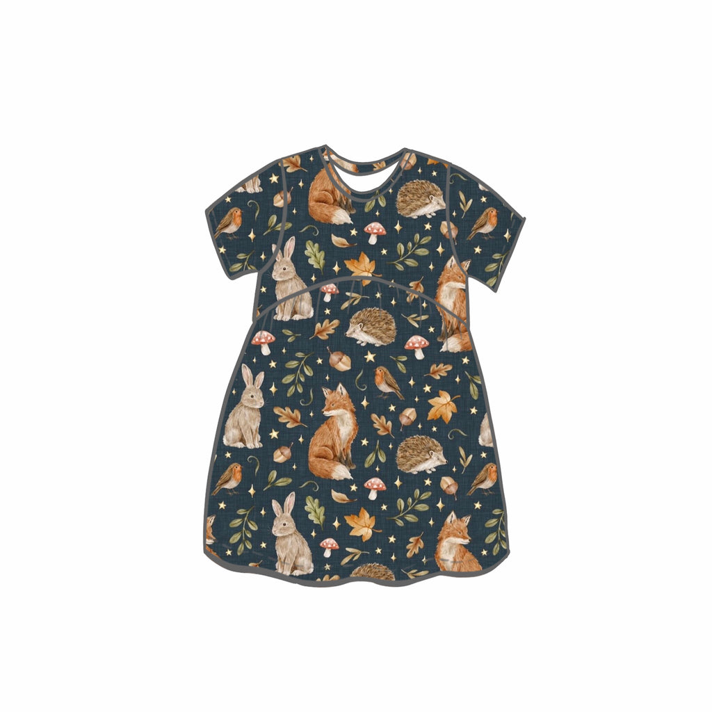 Midnight Woodland Dresses