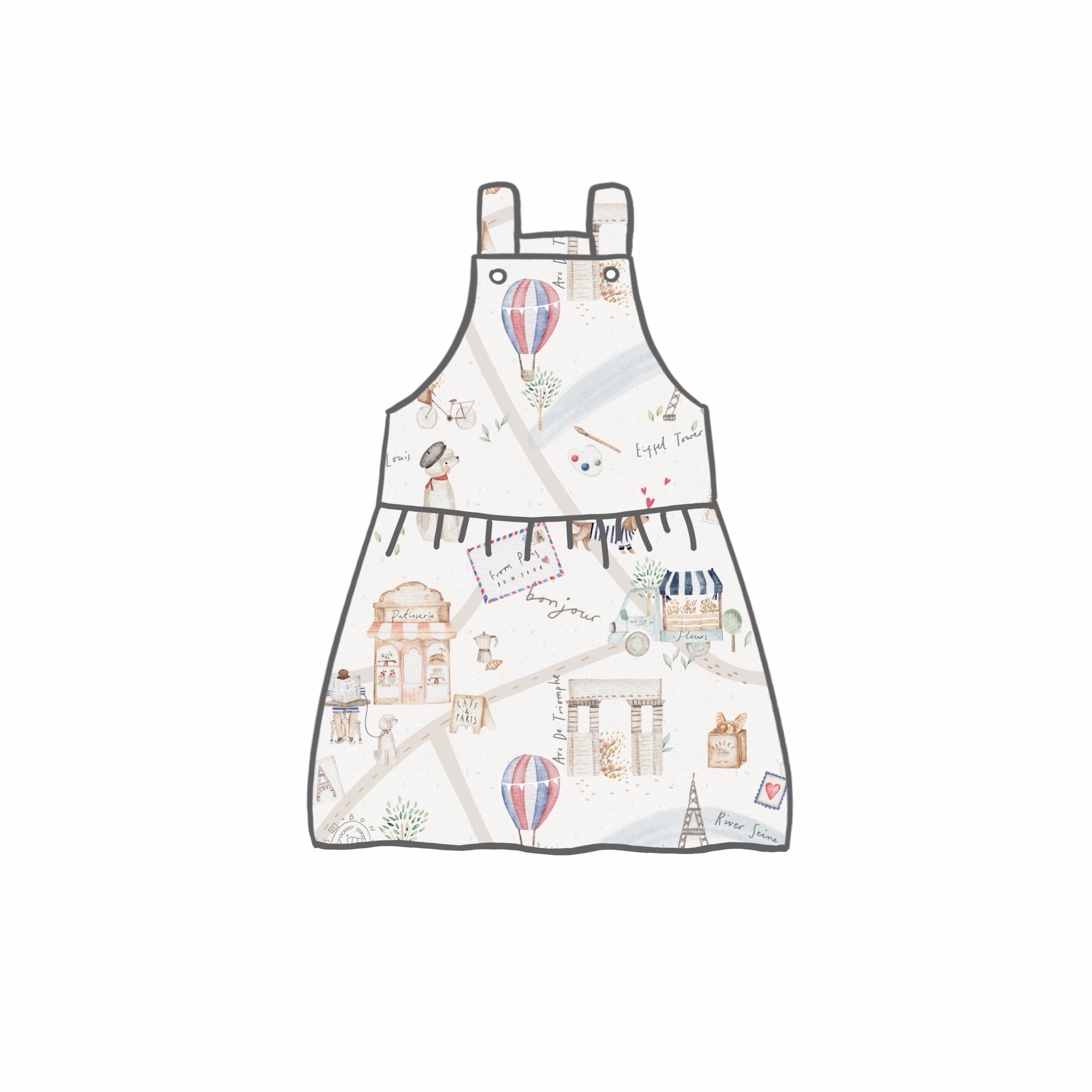 Paris Stroll Dresses