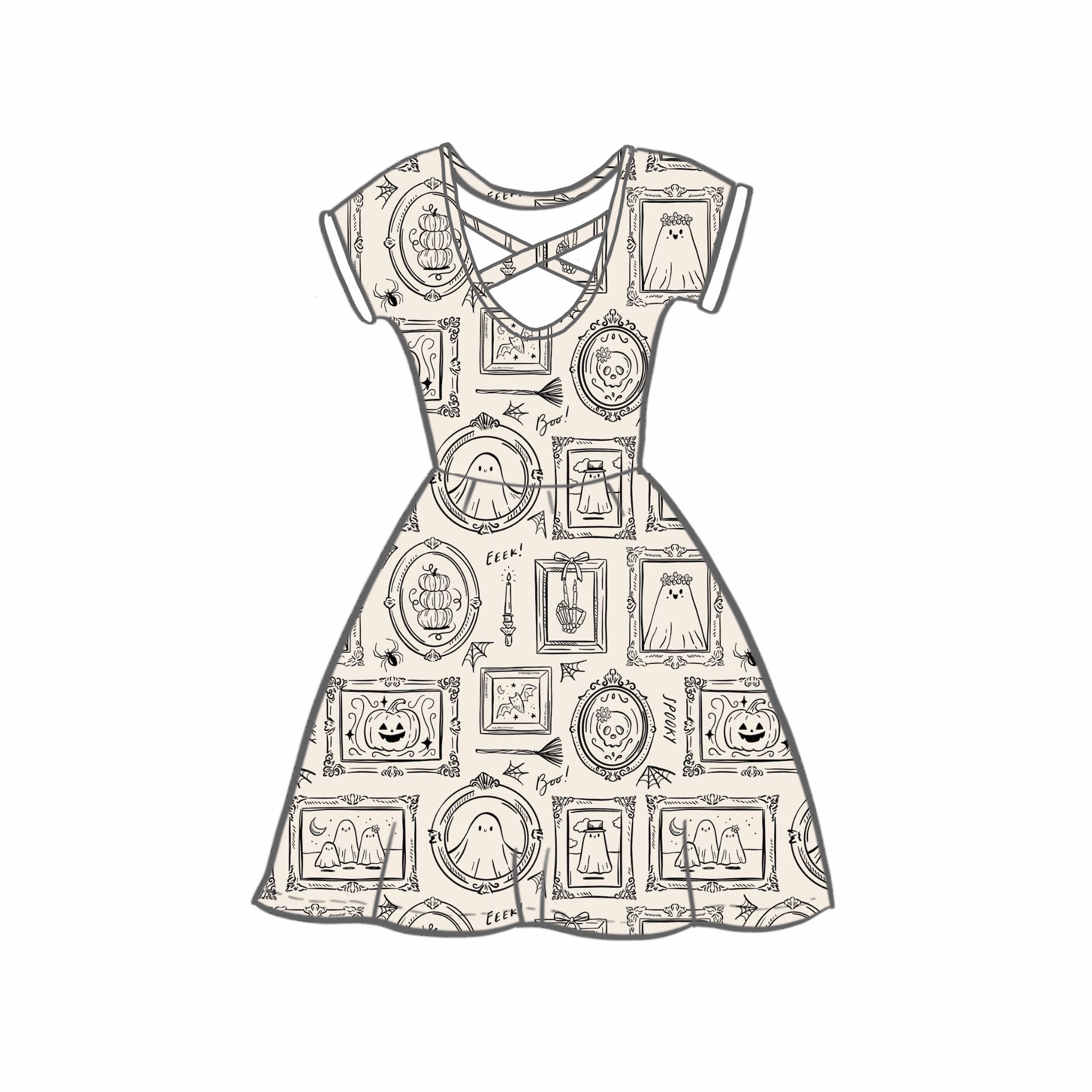 Petrifying Portraits Dresses