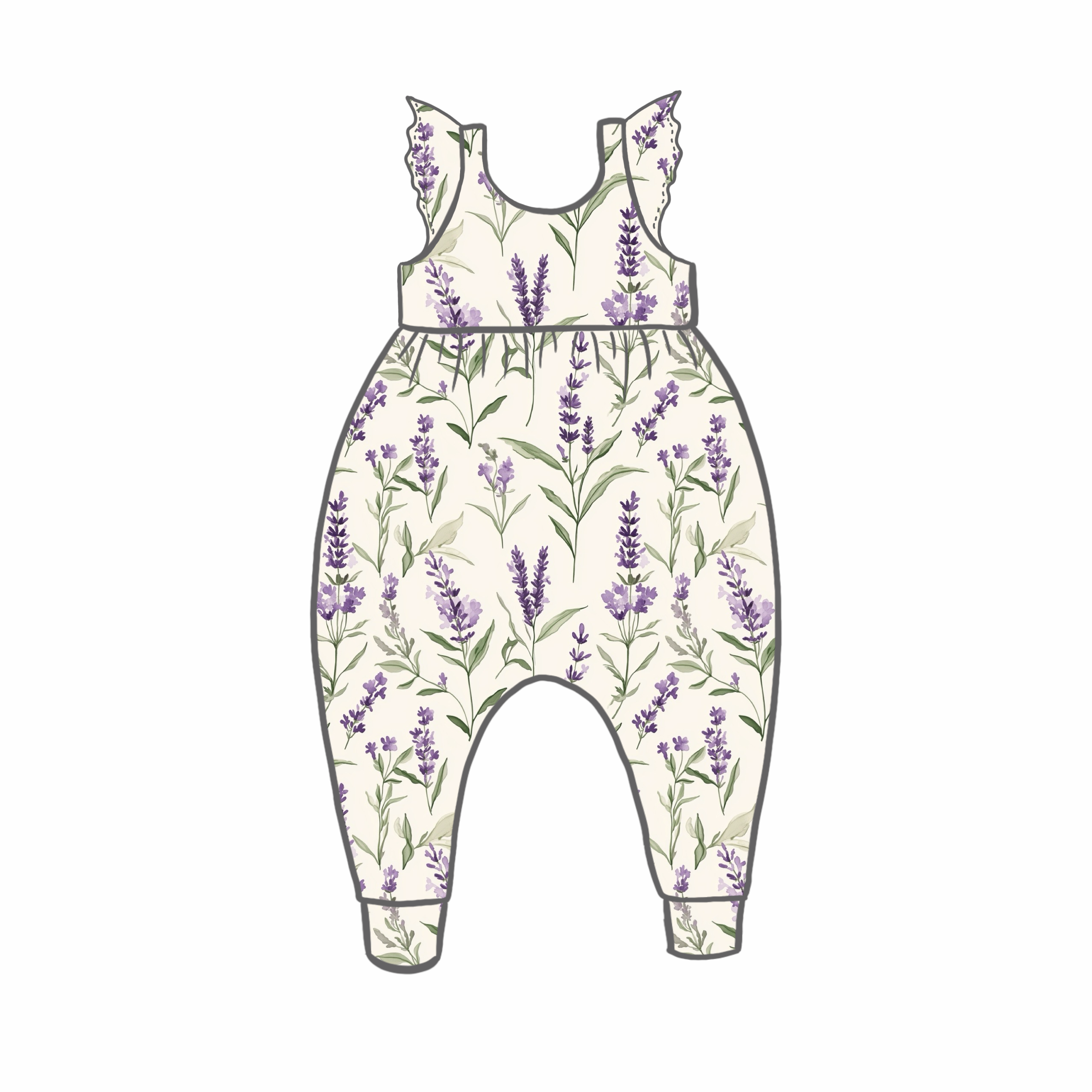 La Lavande Rompers