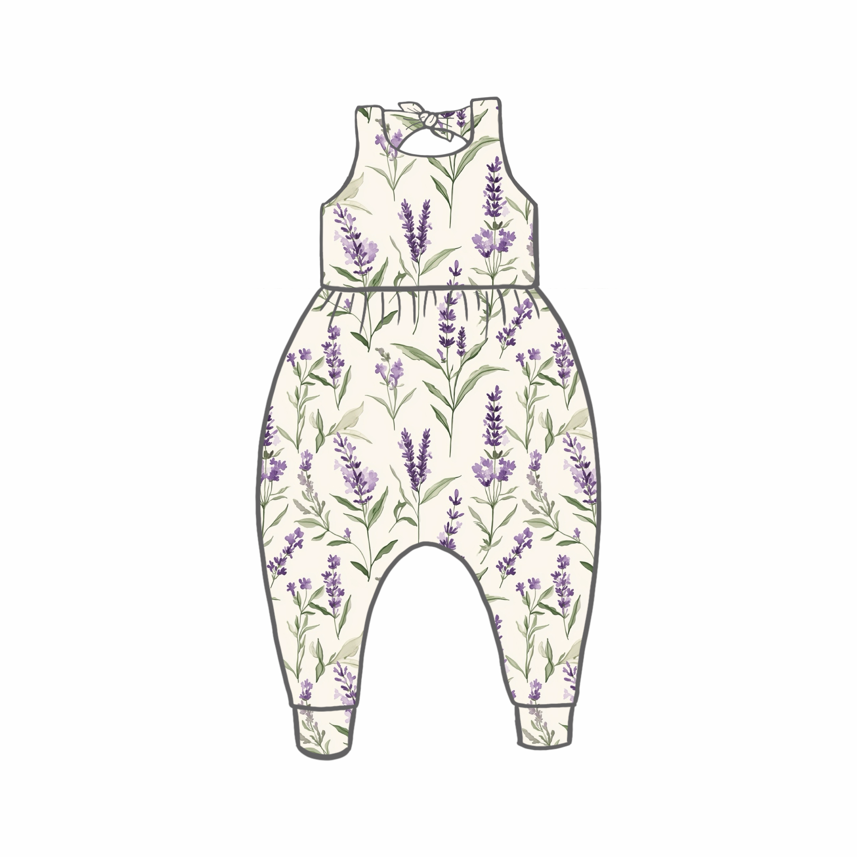 La Lavande Rompers