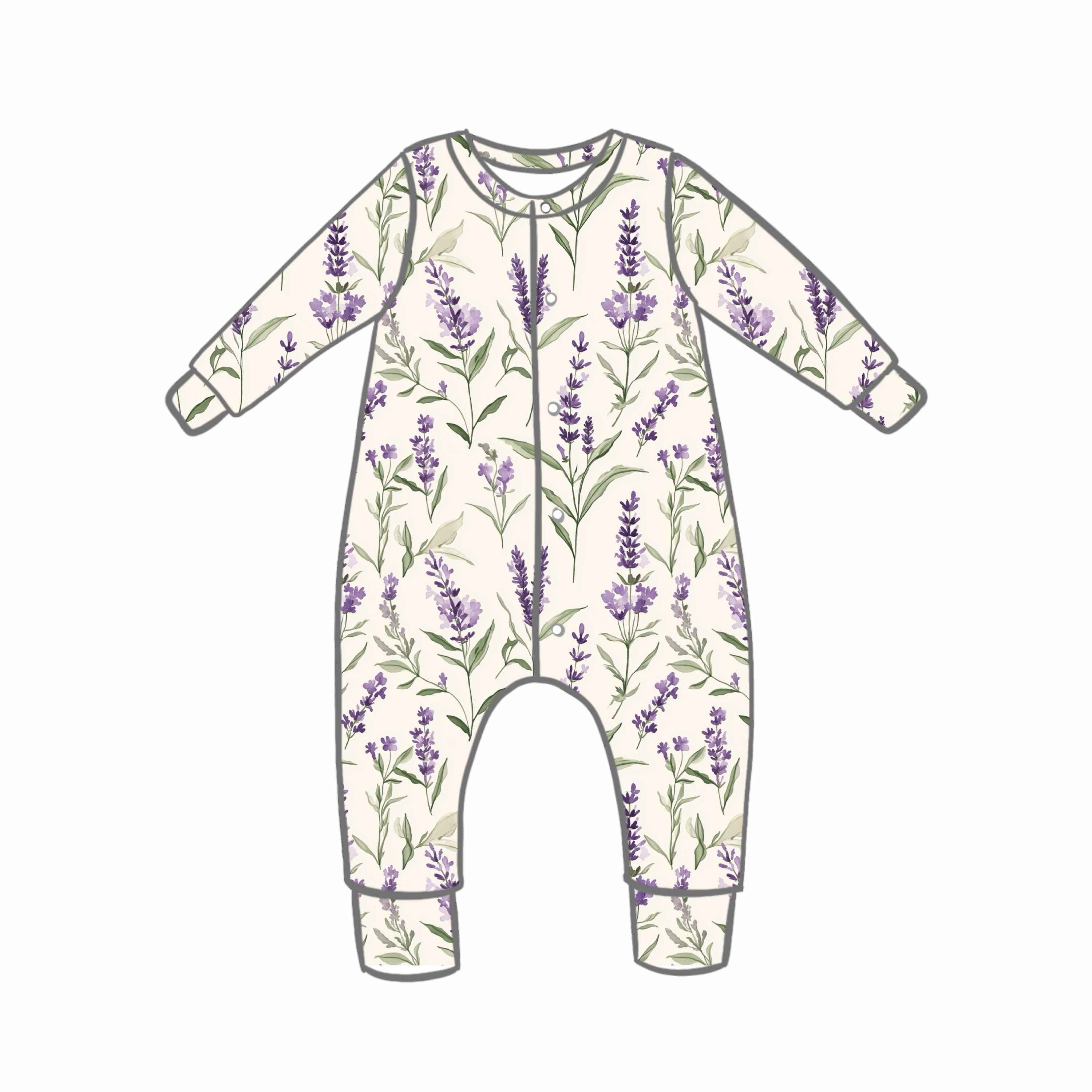 La Lavande Rompers