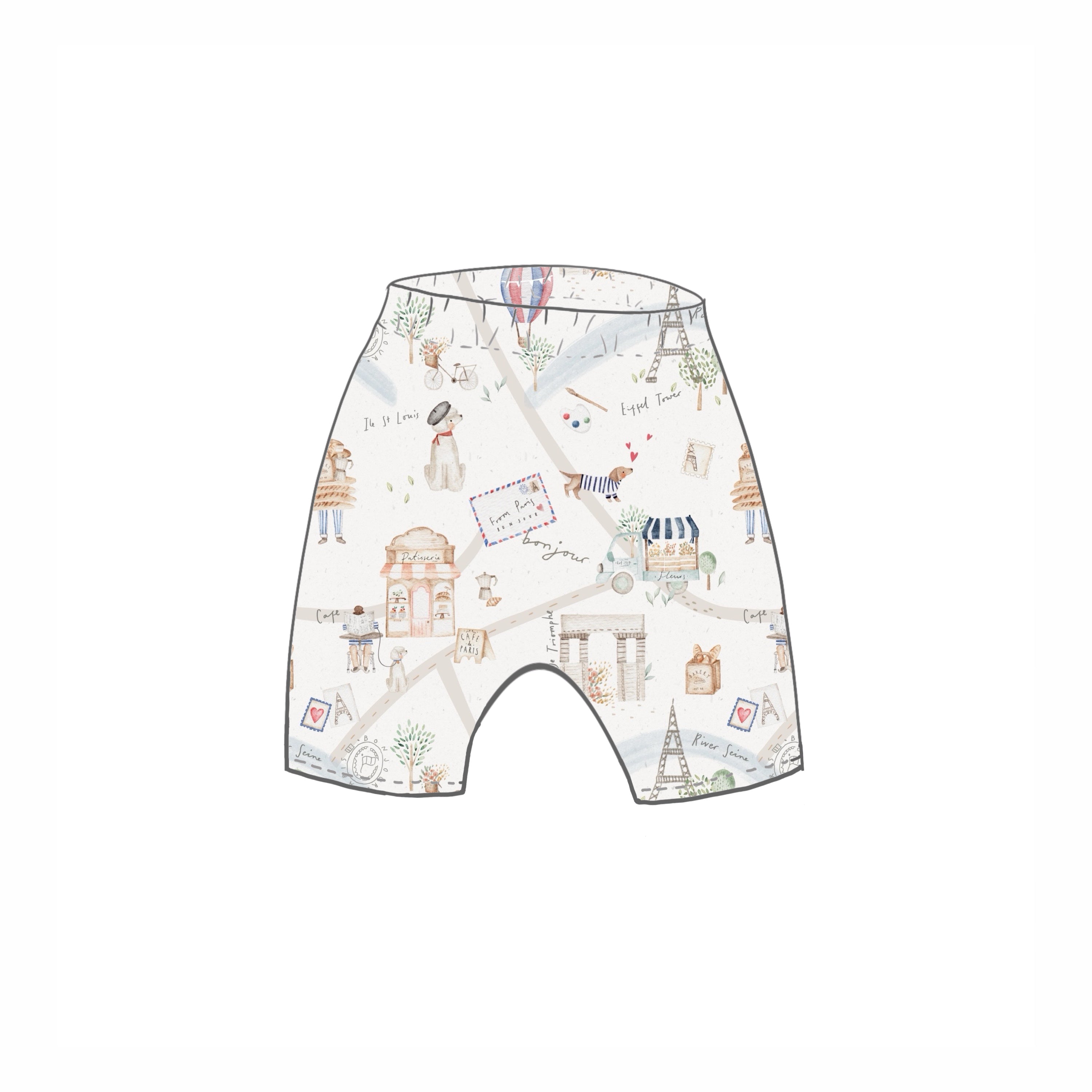 Paris Stroll Bottoms