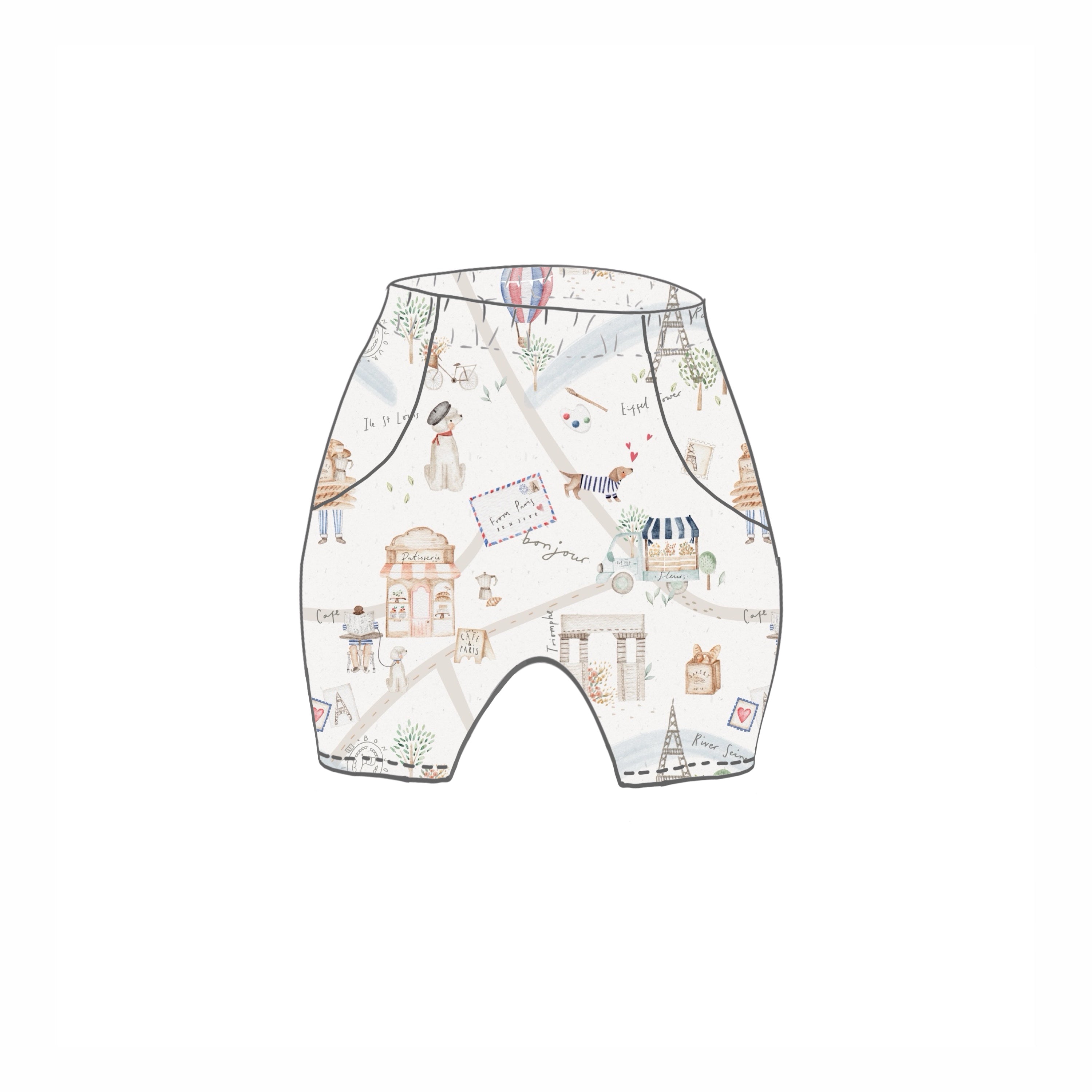 Paris Stroll Bottoms