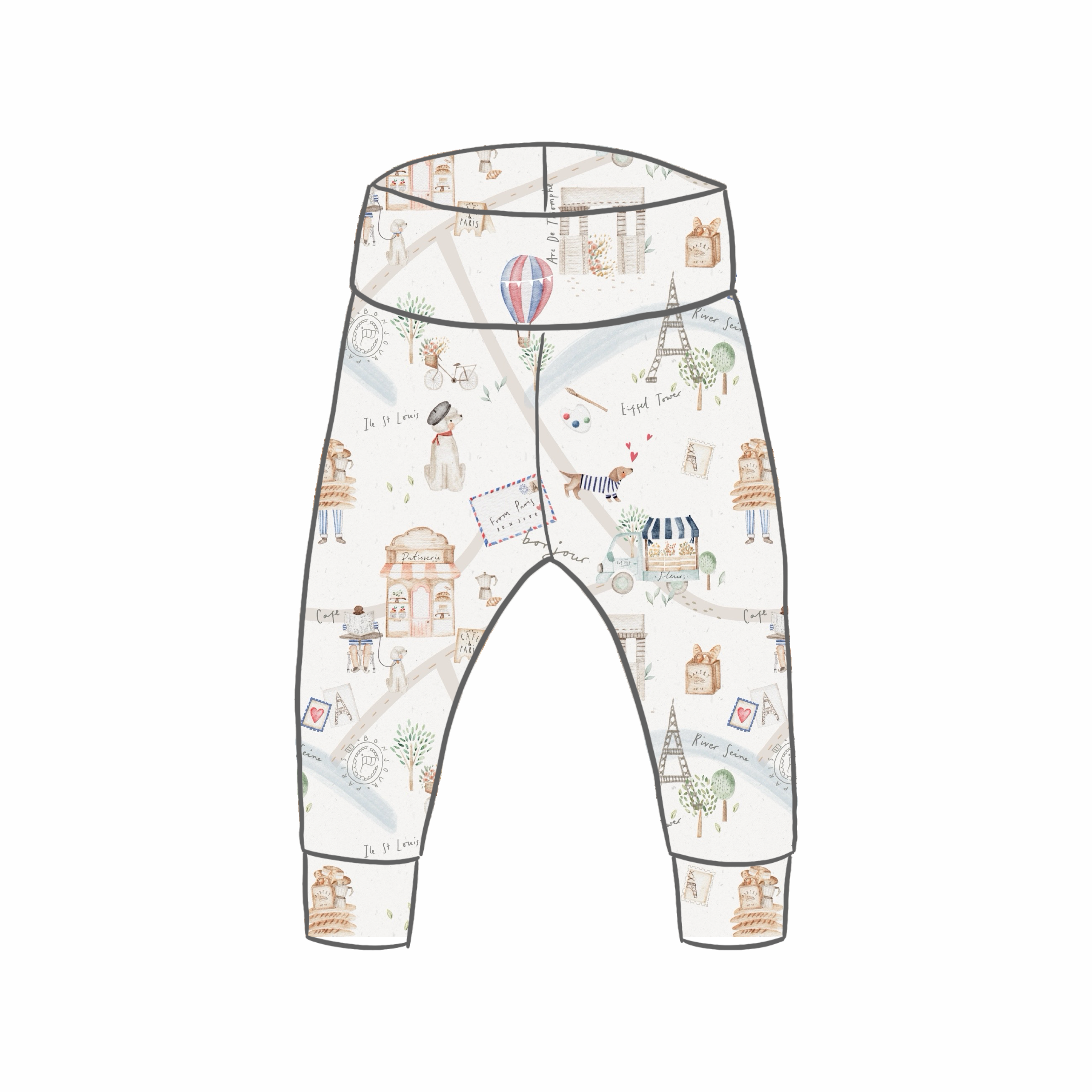 Paris Stroll Bottoms
