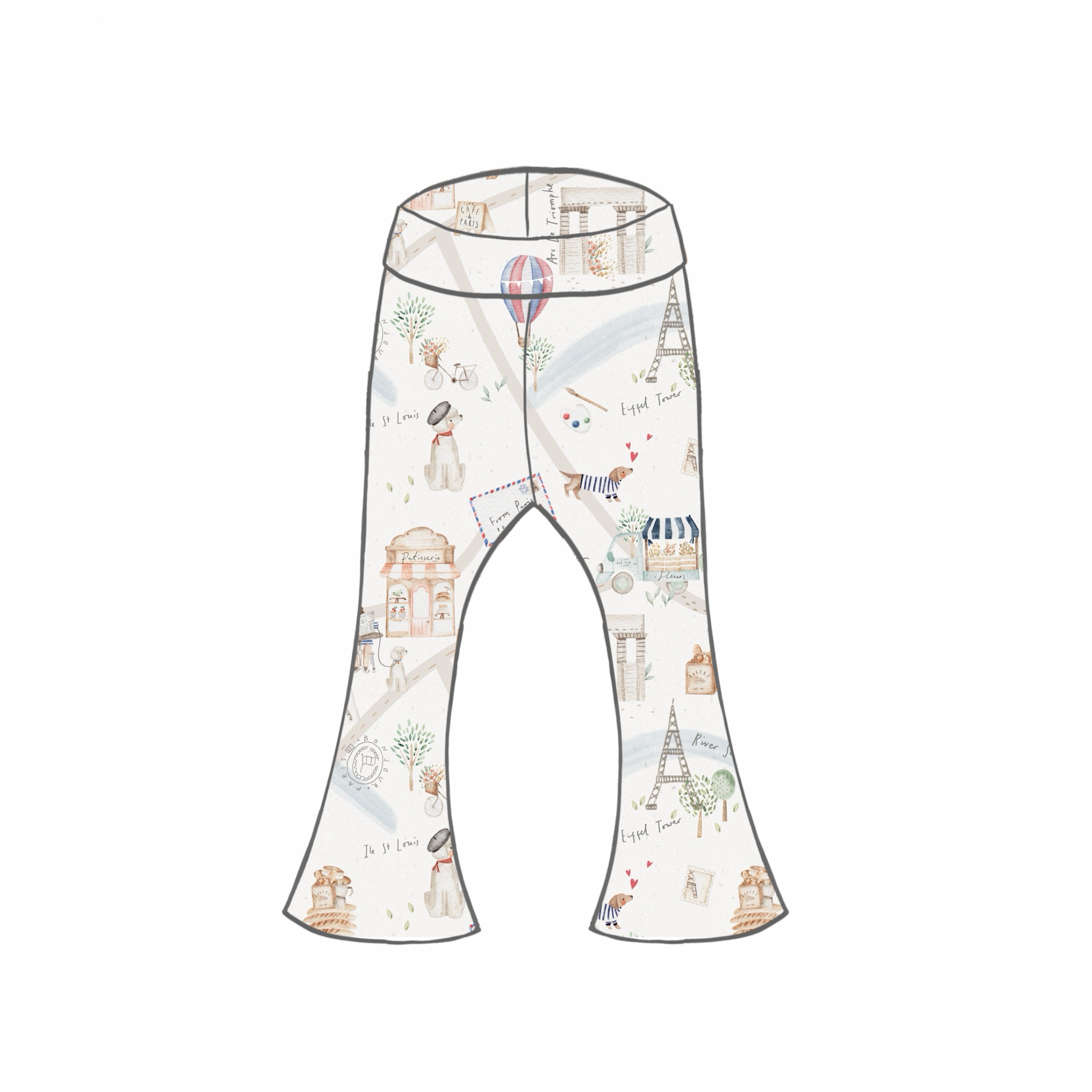 Paris Stroll Bottoms