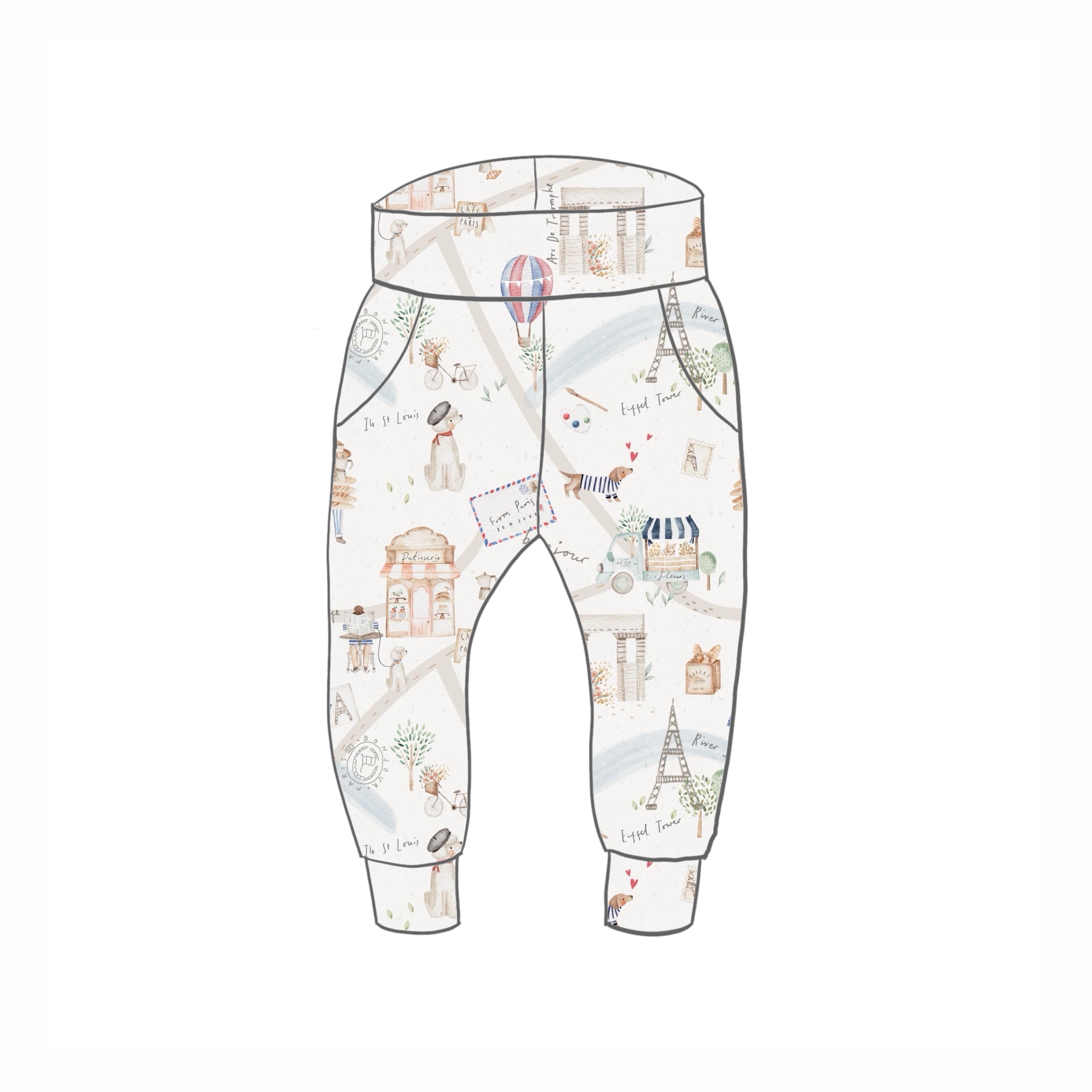 Paris Stroll Bottoms