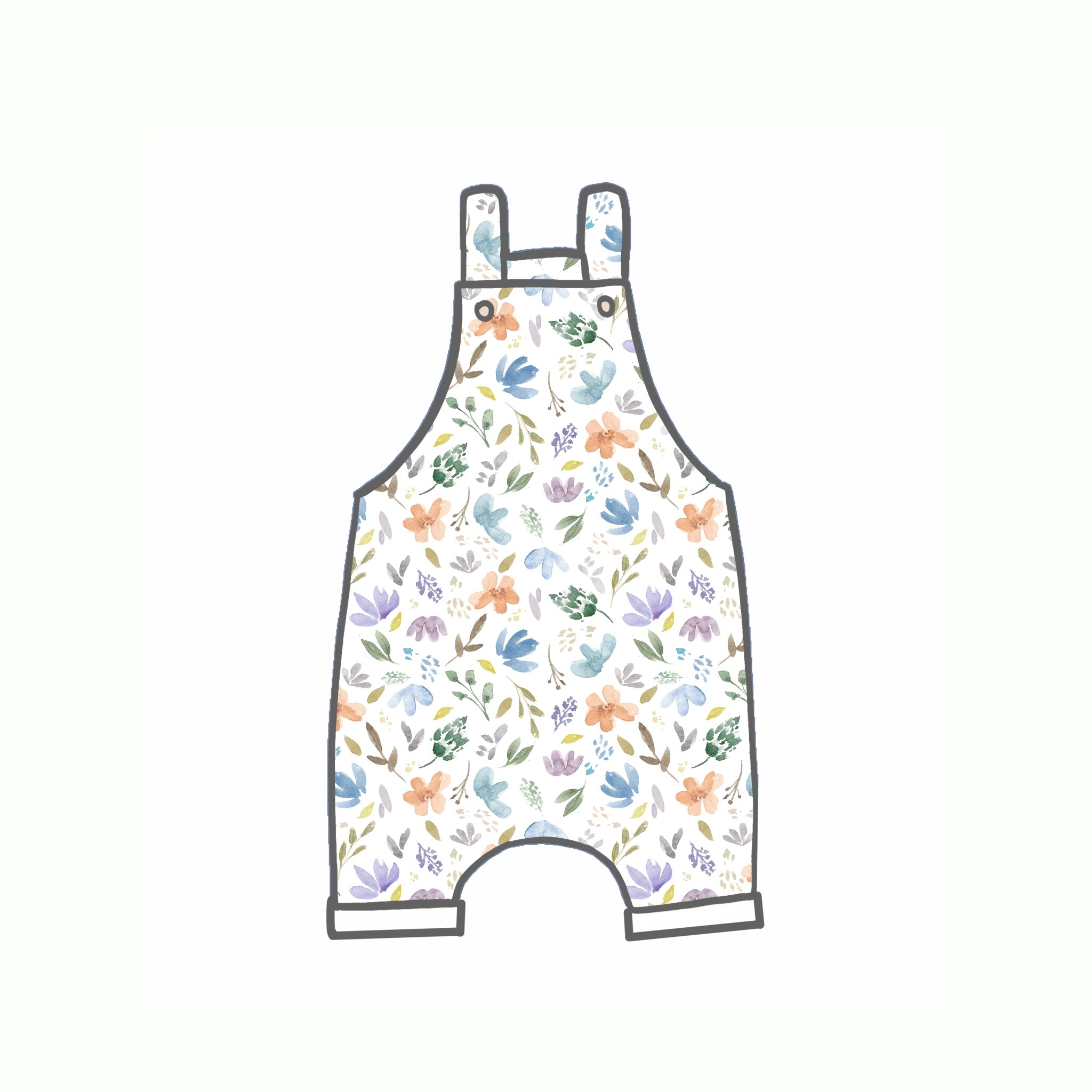 Confetti Fields Rompers