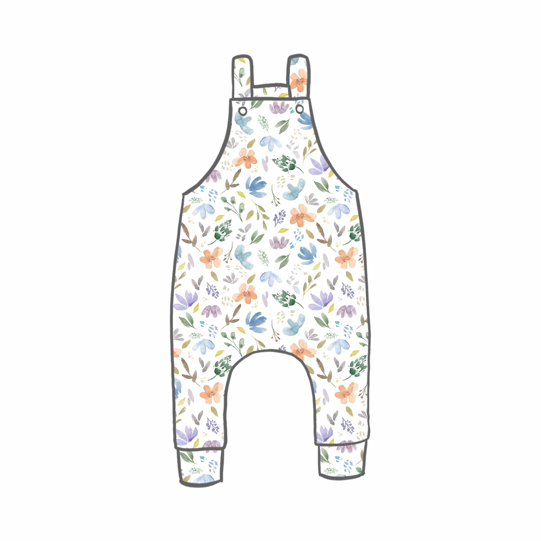 Confetti Fields Rompers