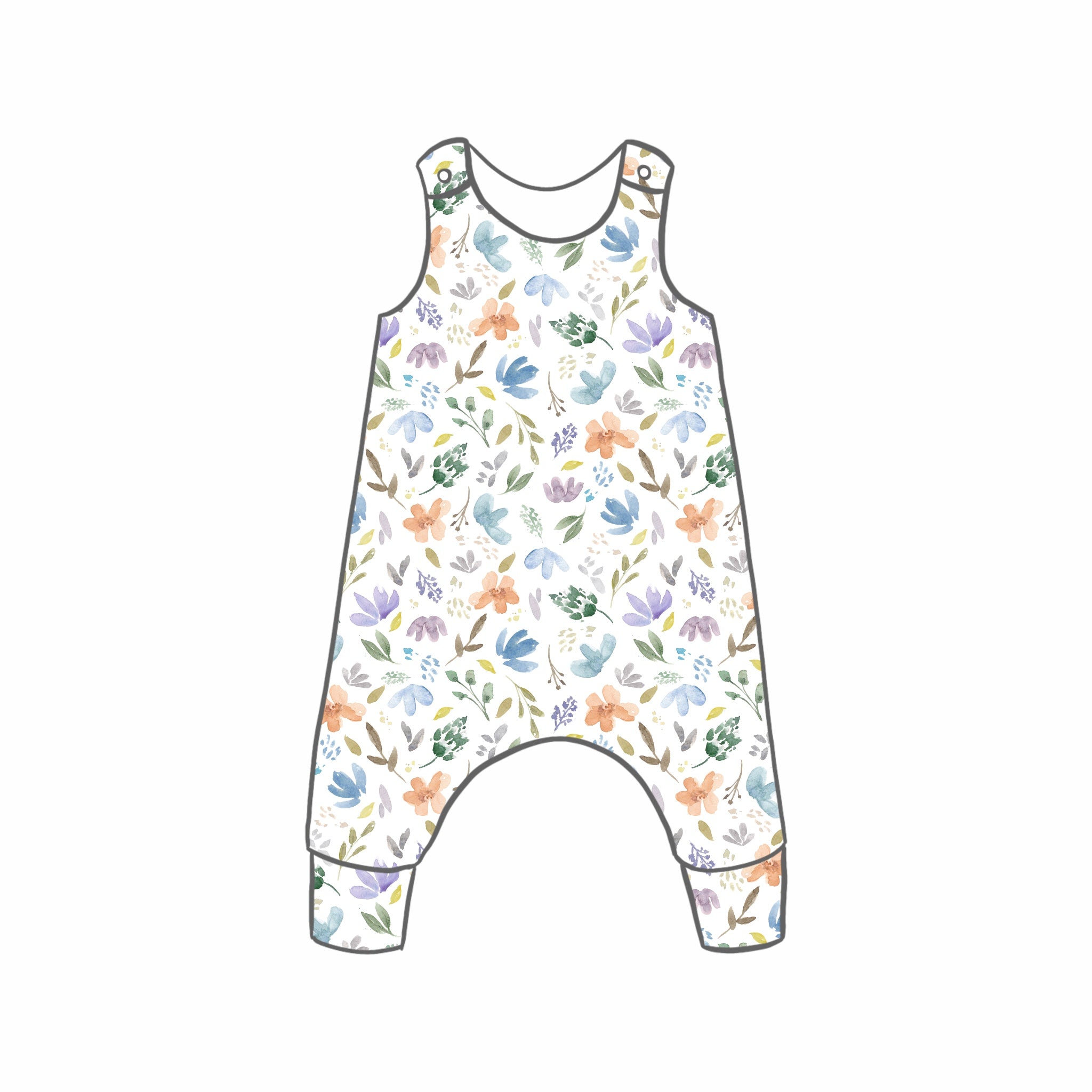 Confetti Fields Rompers