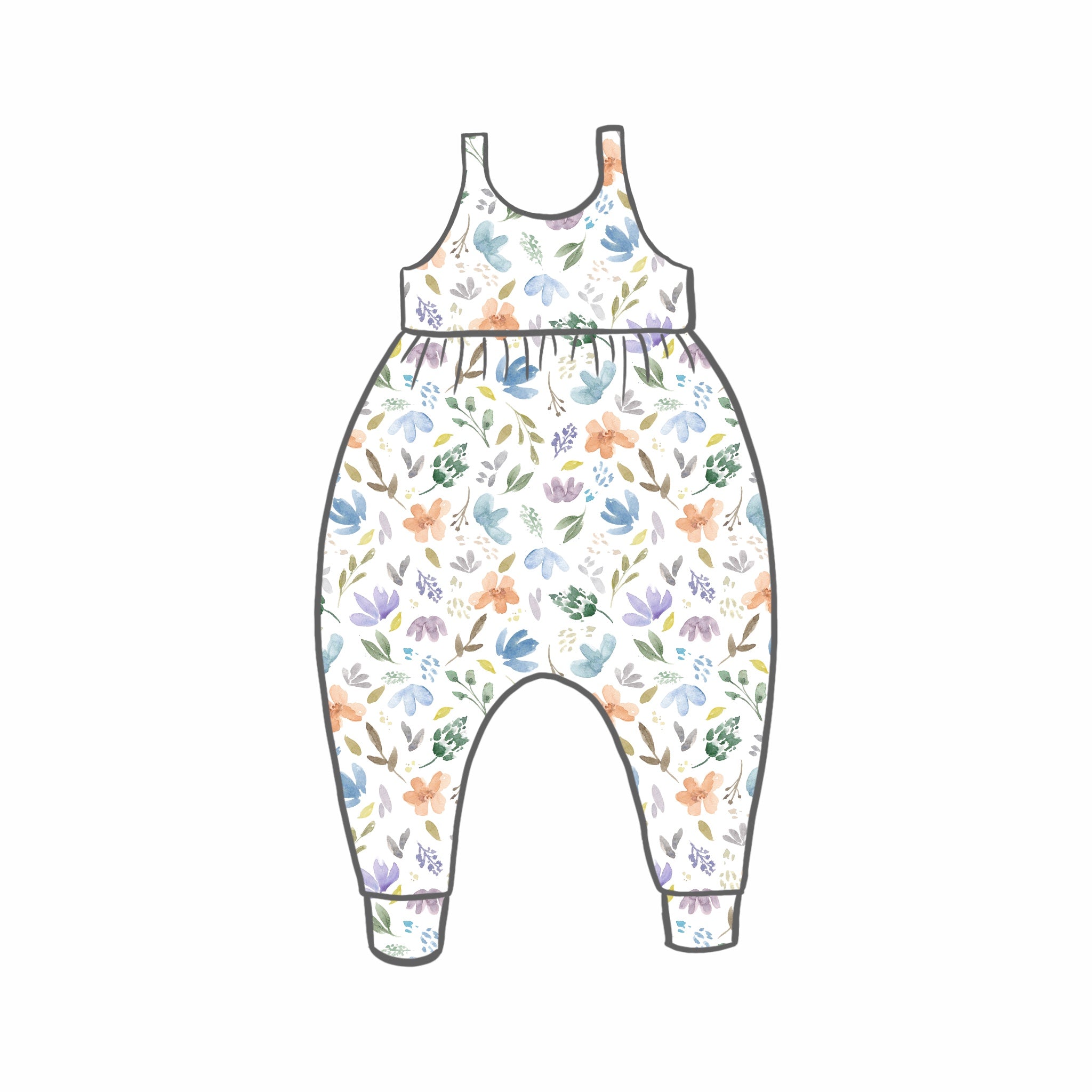 Confetti Fields Rompers
