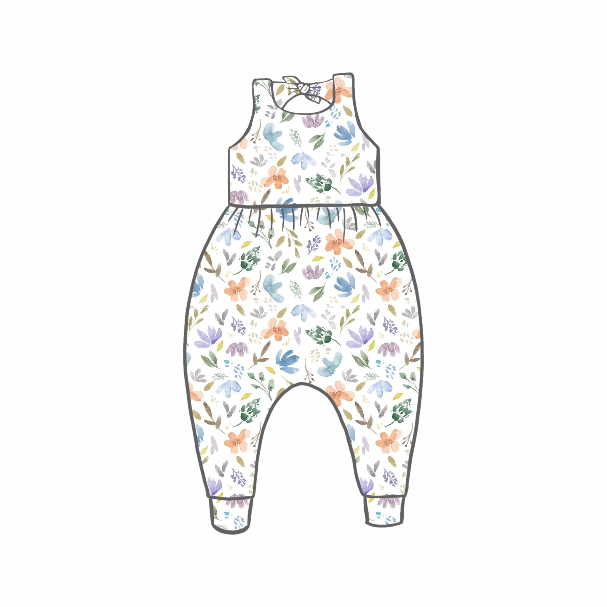 Confetti Fields Rompers
