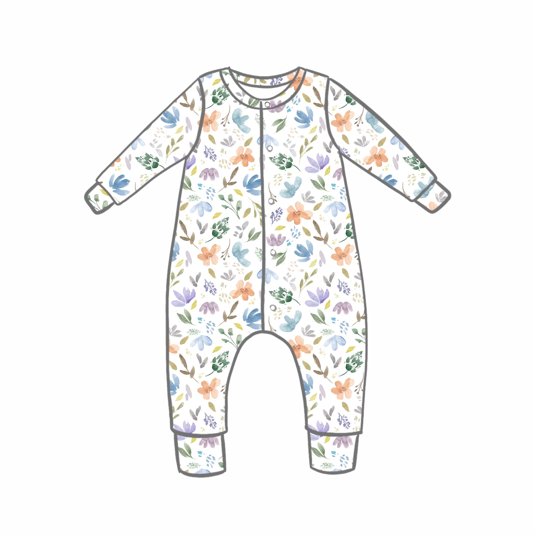 Confetti Fields Rompers