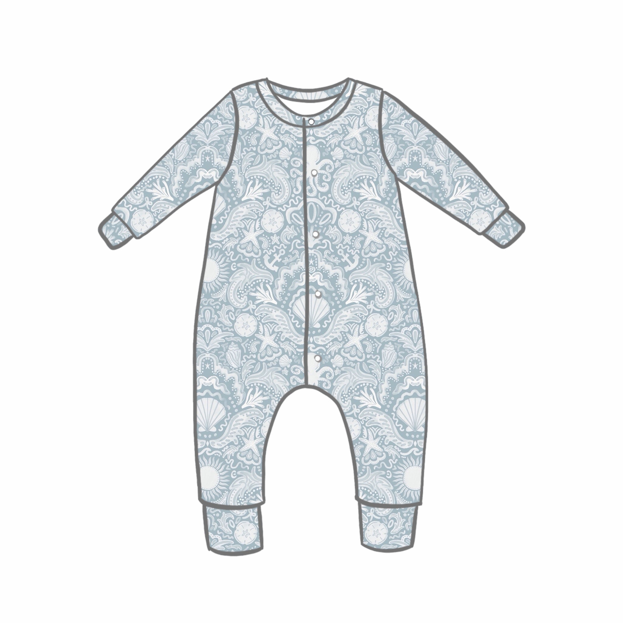 St Tropez Tide Rompers