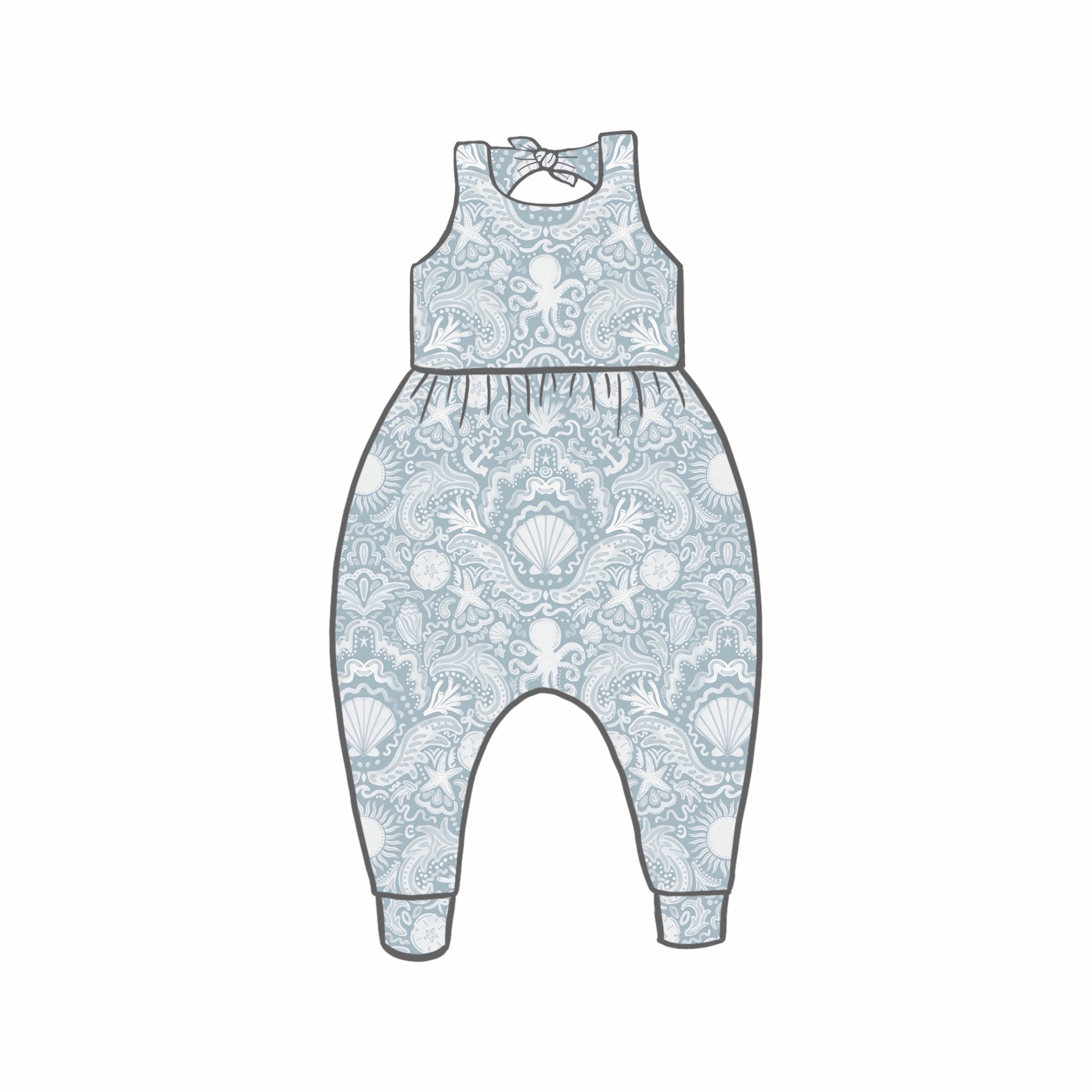 St Tropez Tide Rompers