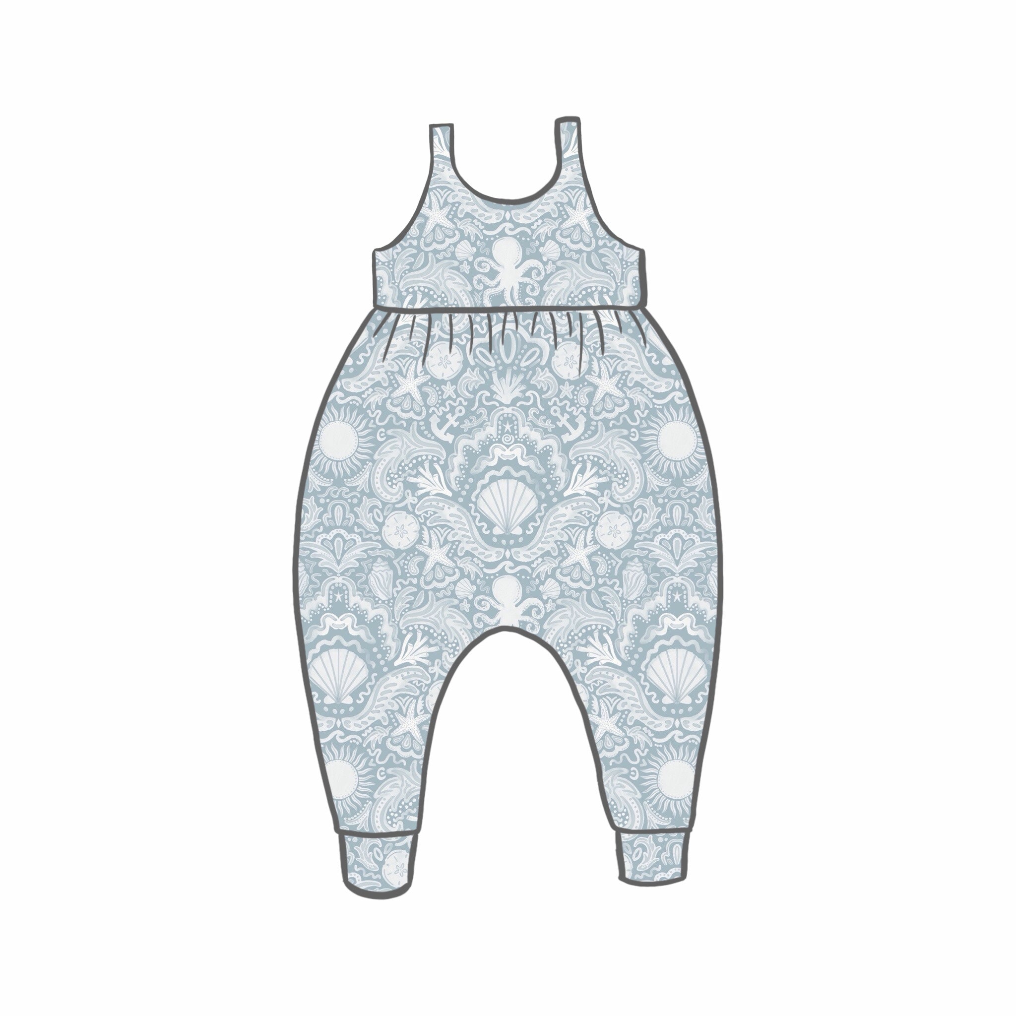 St Tropez Tide Rompers