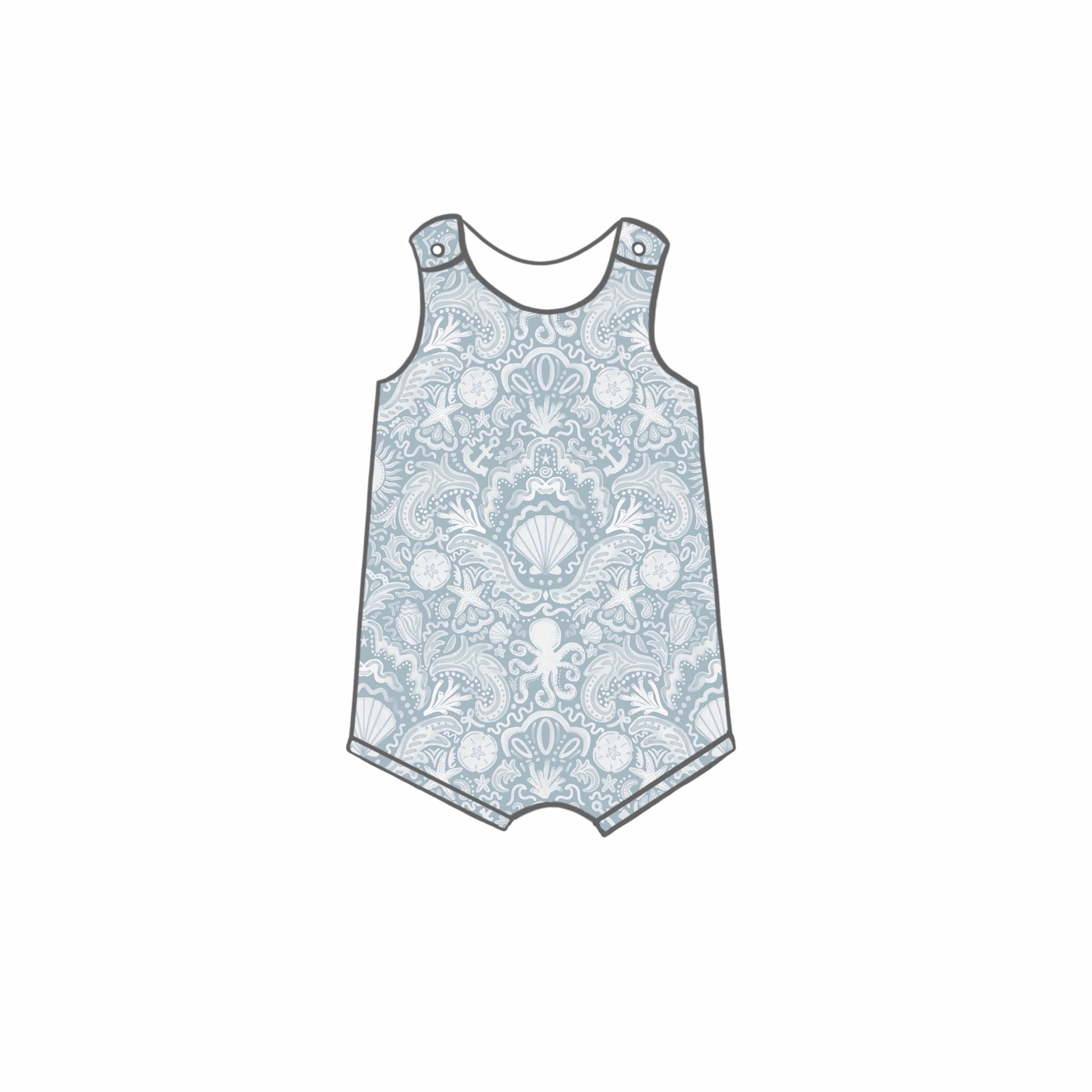 St Tropez Tide Rompers