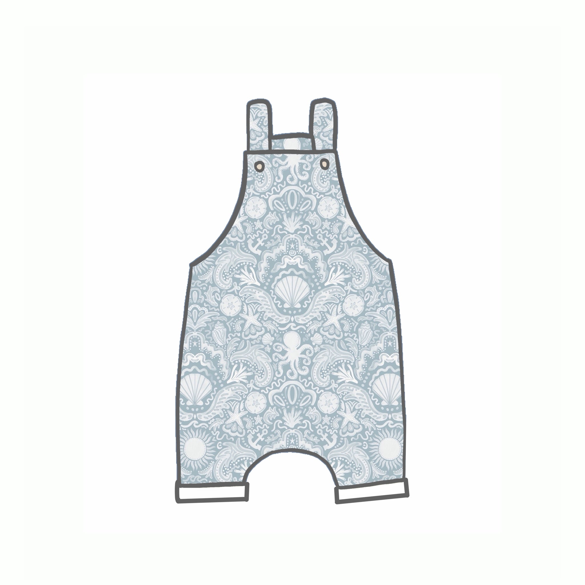 St Tropez Tide Rompers