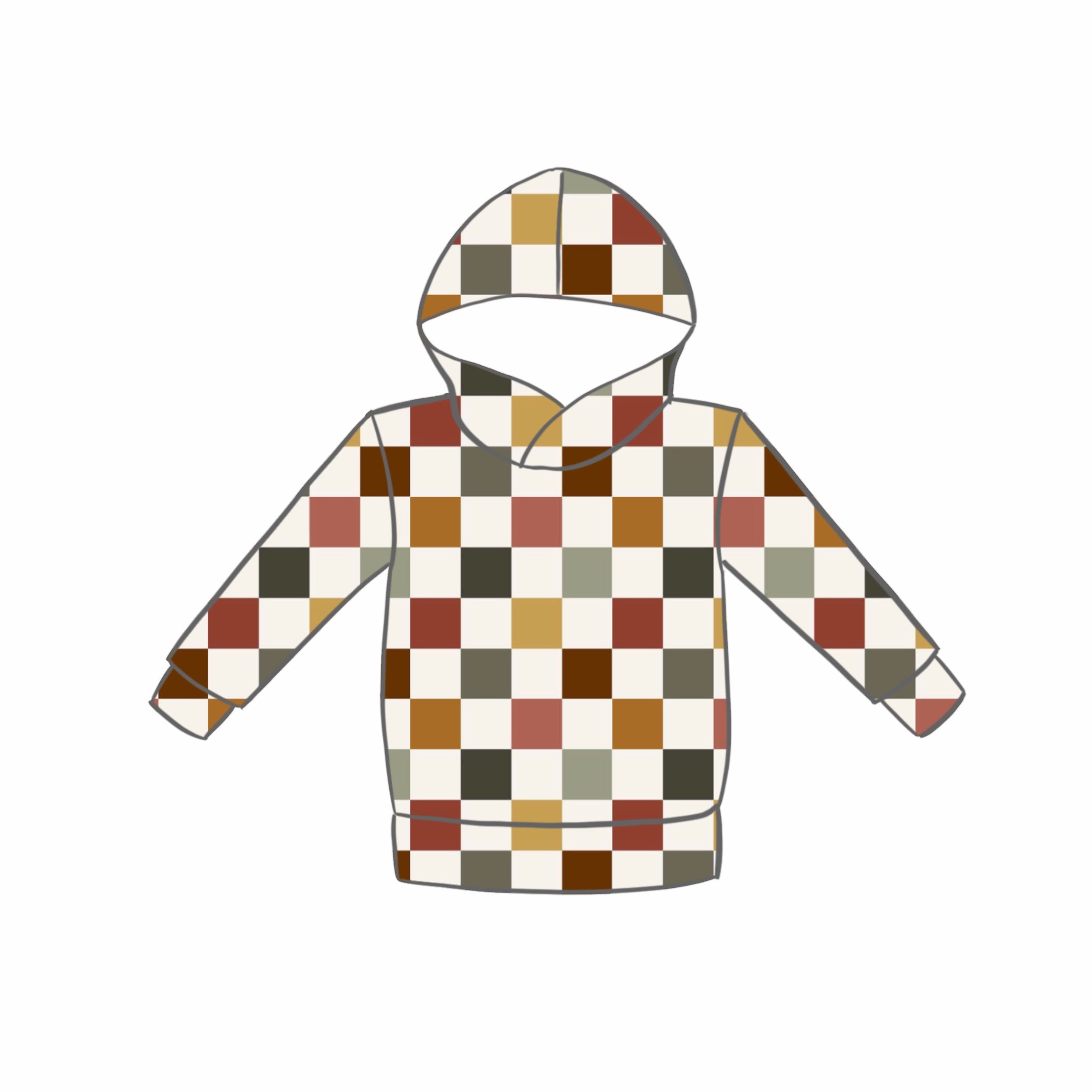 Autumn Check Tops
