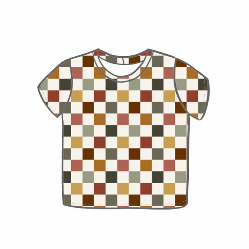 Autumn Check Tops