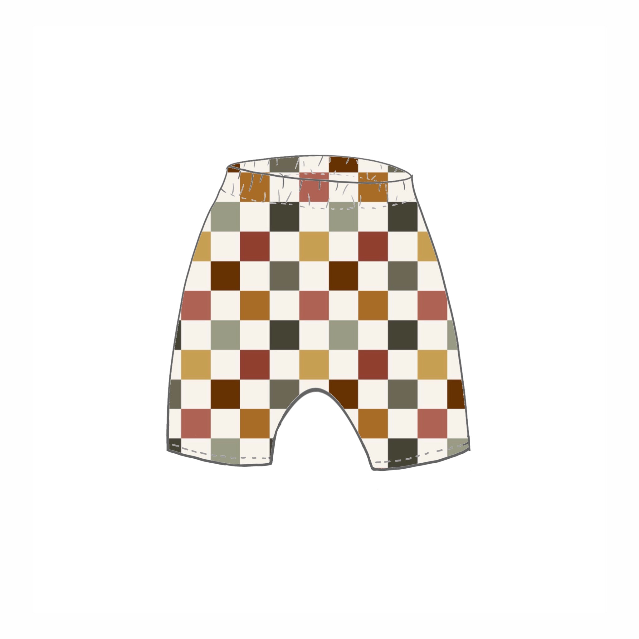 Autumn Check Bottoms