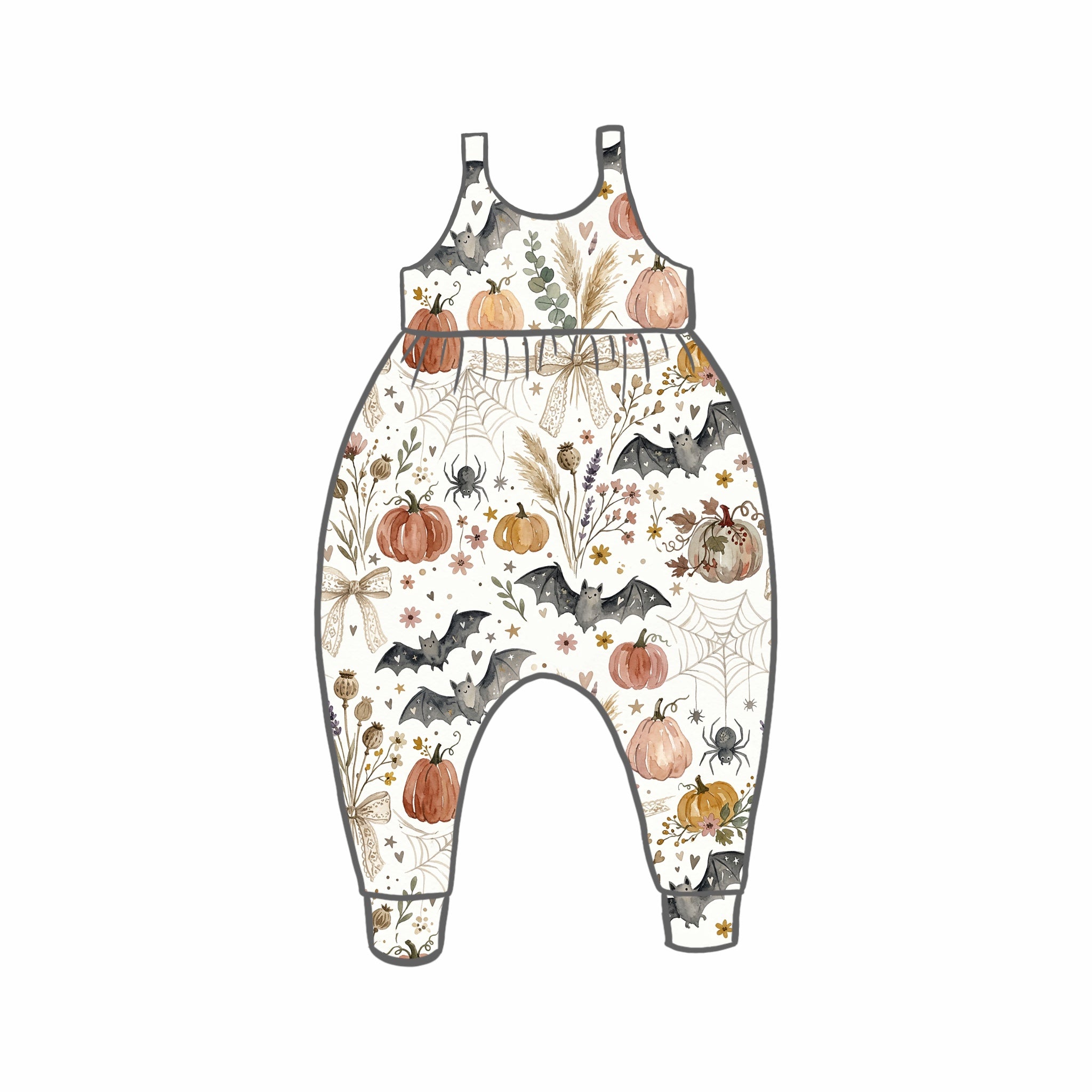 Halloween Queen Rompers