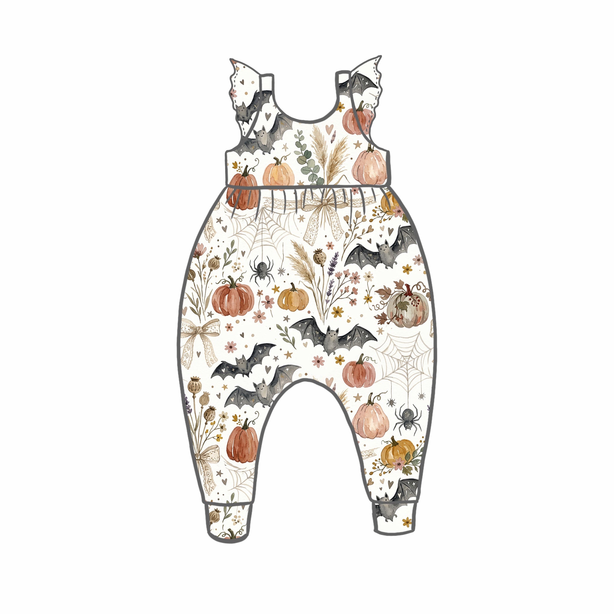 Halloween Queen Rompers