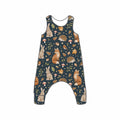 Midnight Woodland Rompers