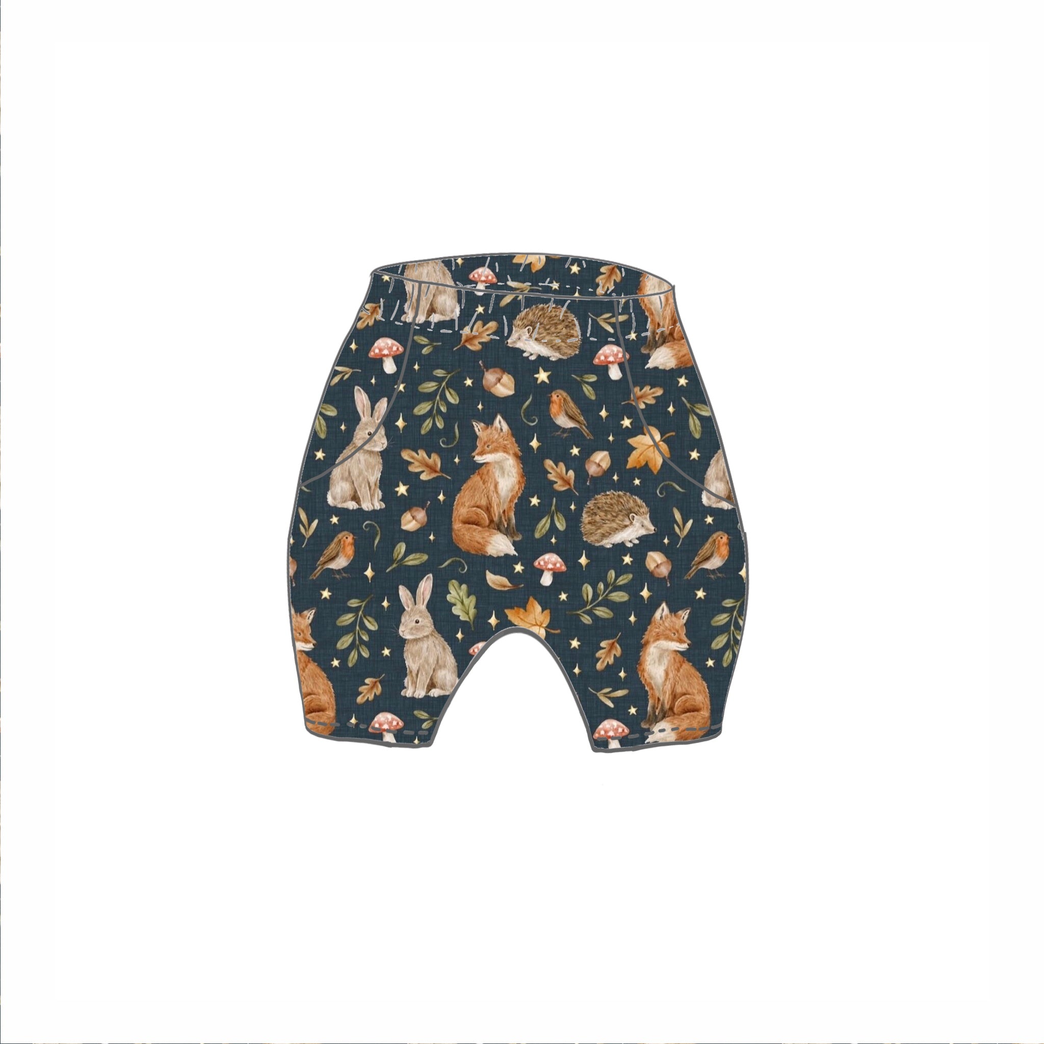 Midnight Woodland Bottoms