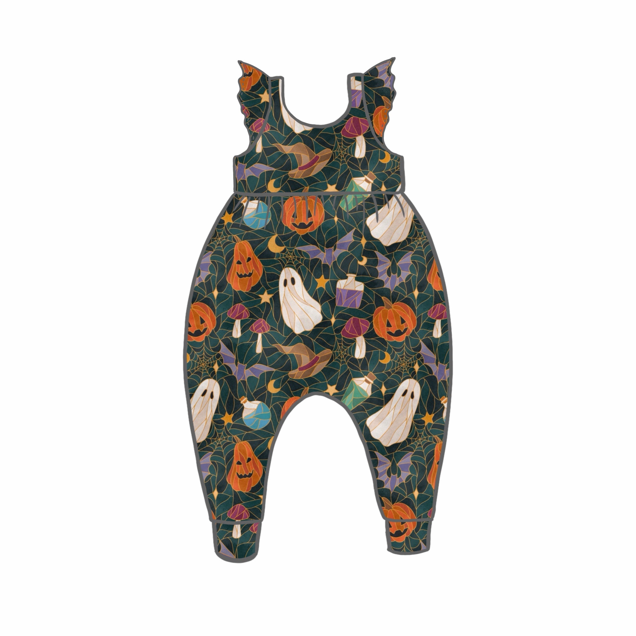 Trick or Treat Rompers