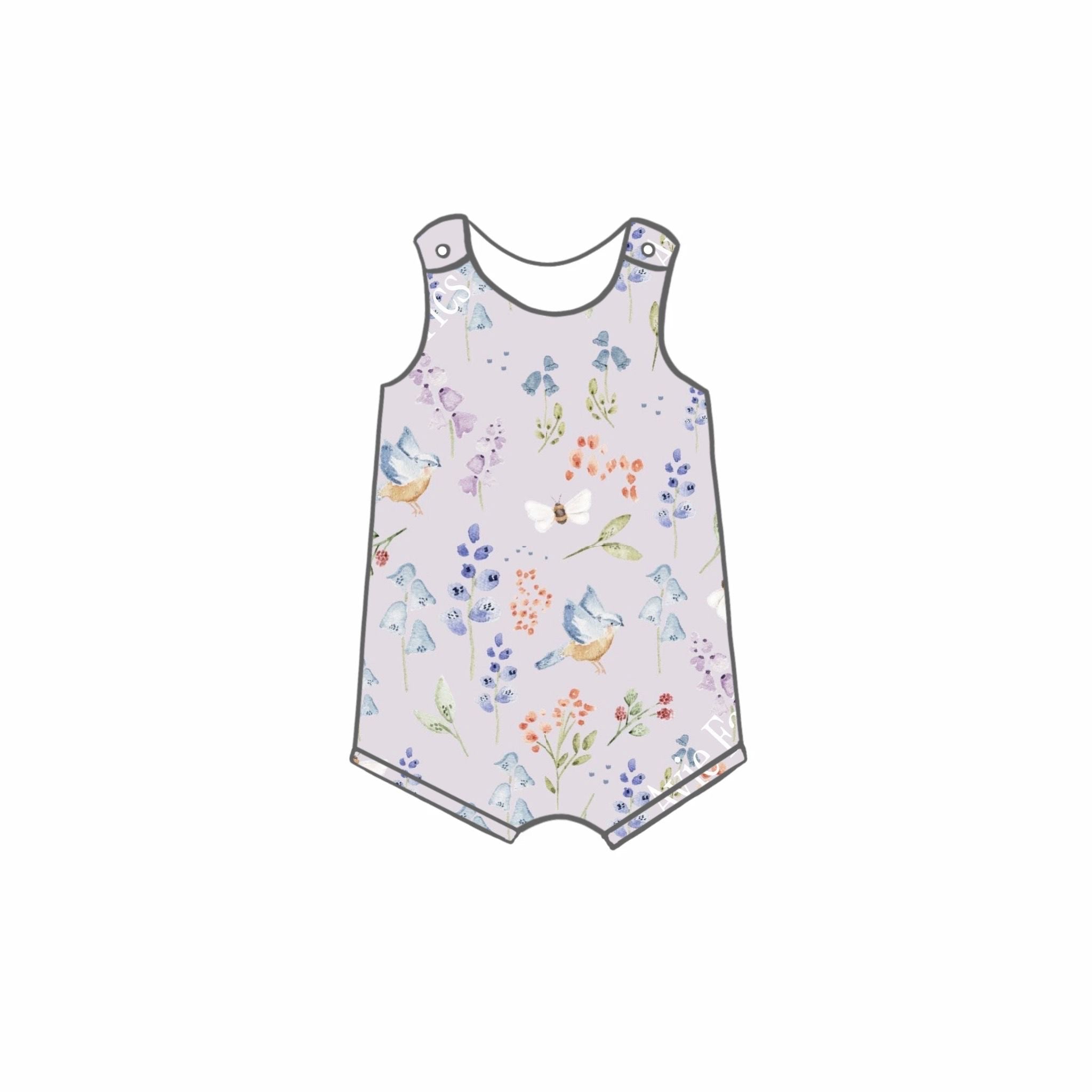 Whimsical Wood Rompers