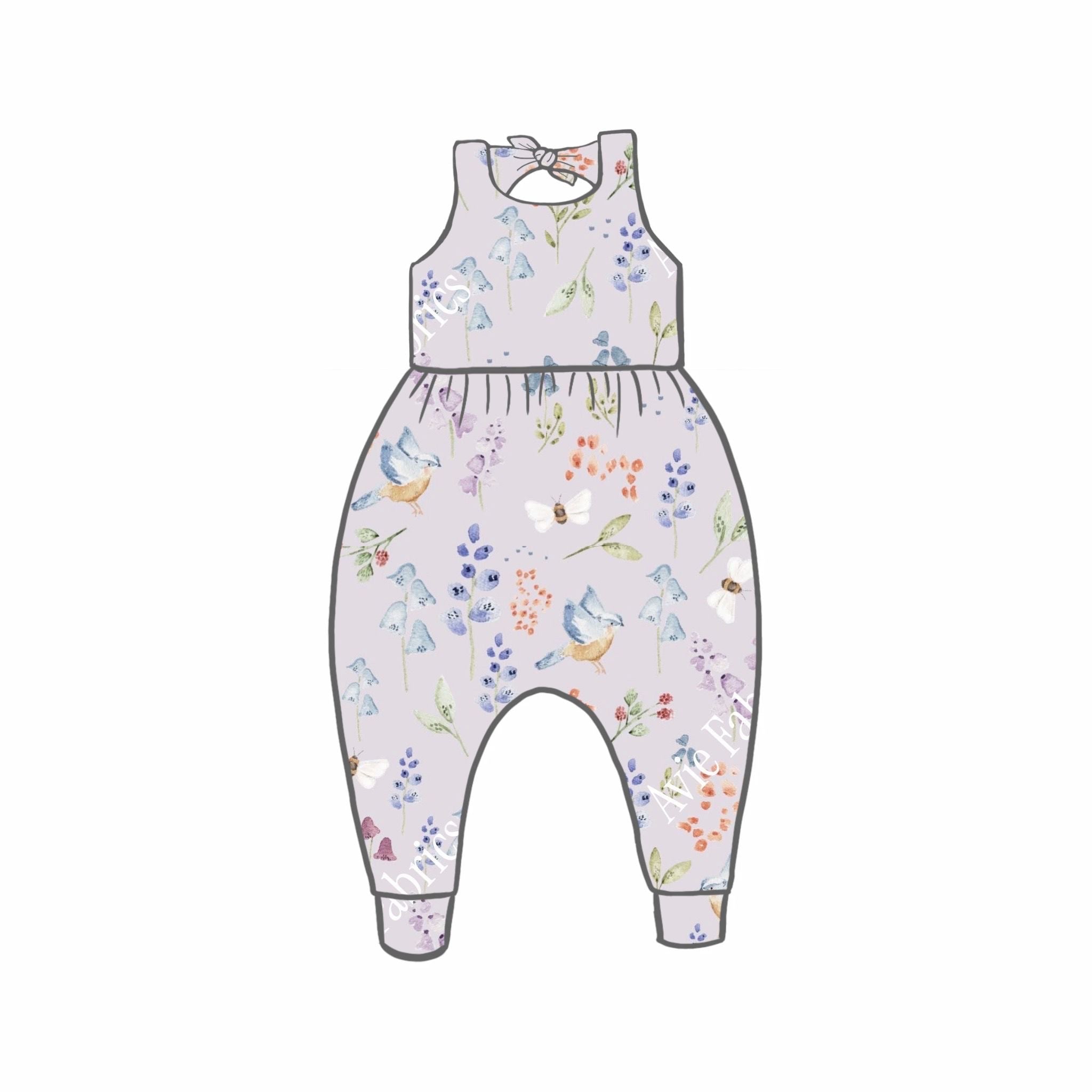 Whimsical Wood Rompers