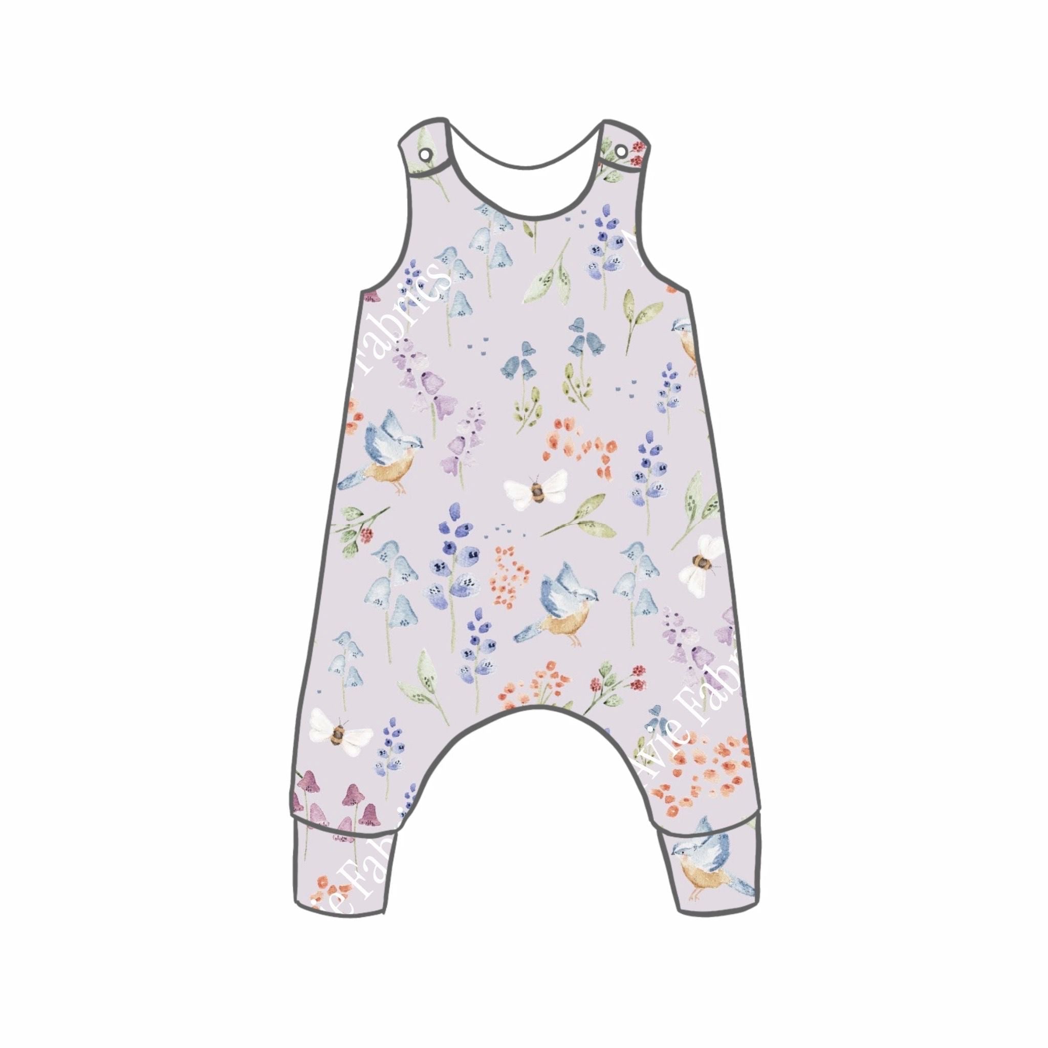 Whimsical Wood Rompers